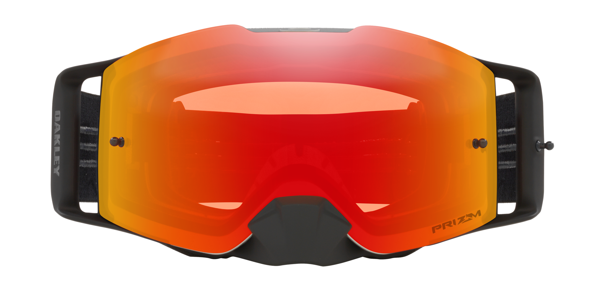 Oakley Crossbril Front Line MX Tuff Blocks Black Gunmetal - Prizm Torch Iridium Lens
