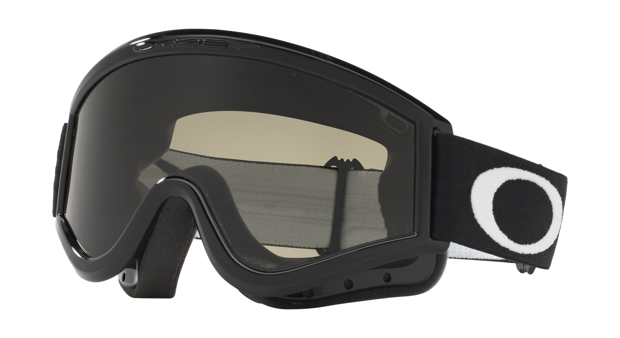 Oakley Crossbril L-Frame Jet Black - Donker Grijs Lens