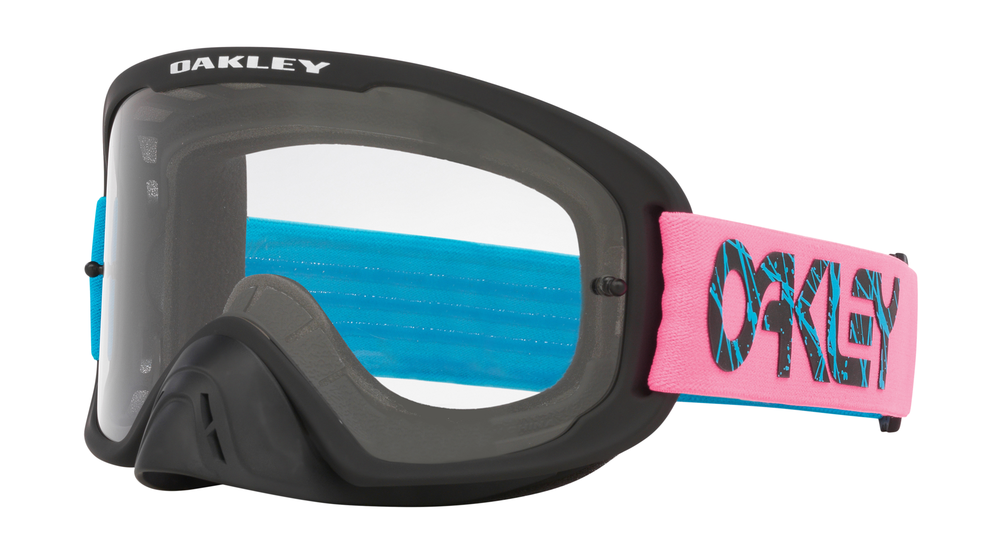 Oakley Crossbril O-frame 2.0 2 Stroke Blue Pink - Clear Lens