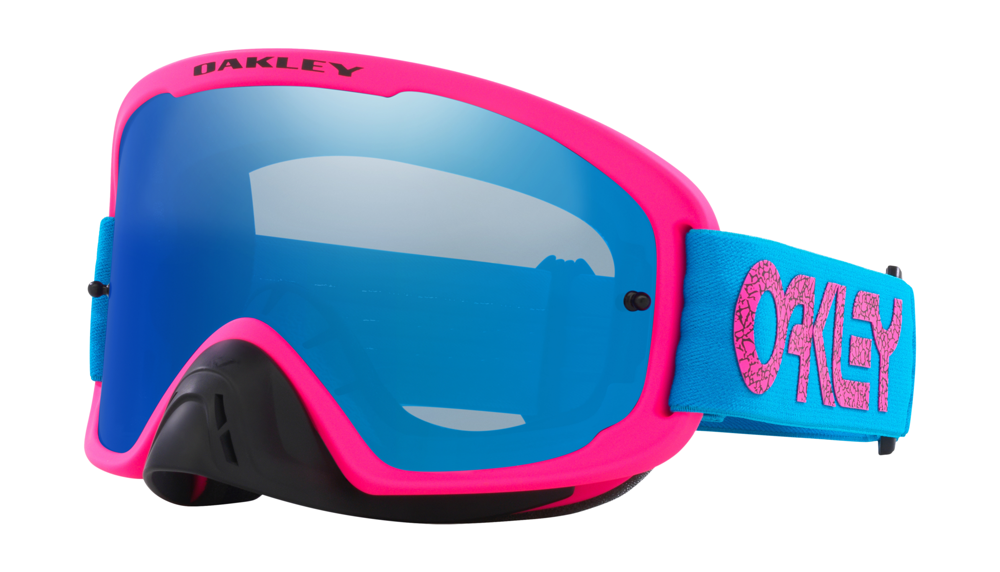 Oakley Crossbril O-frame 2.0 Blue Crackle - Black Ice Iridium Lens