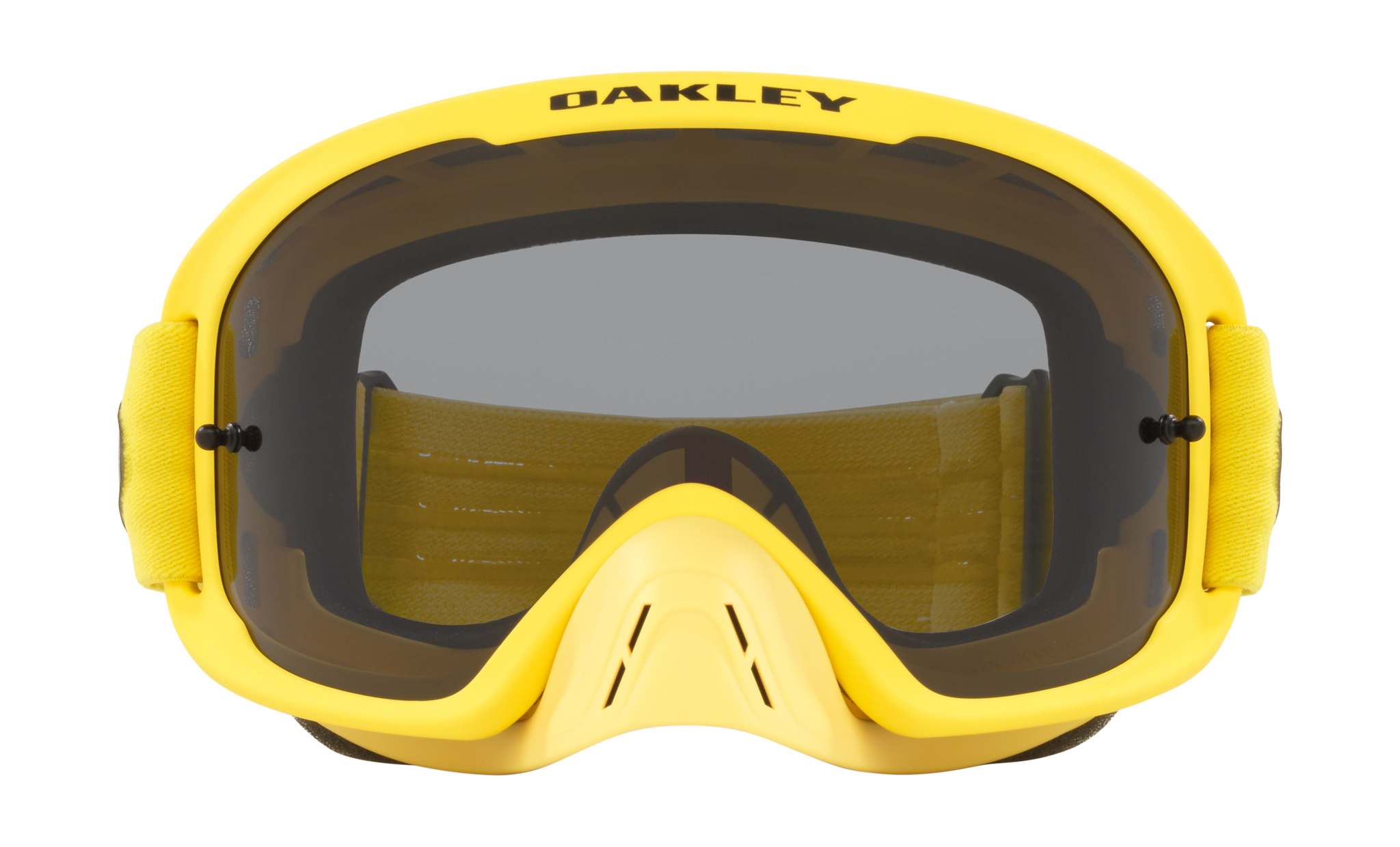 Oakley Crossbril O-frame 2.0 Moto Yellow - Donker Grijs Lens