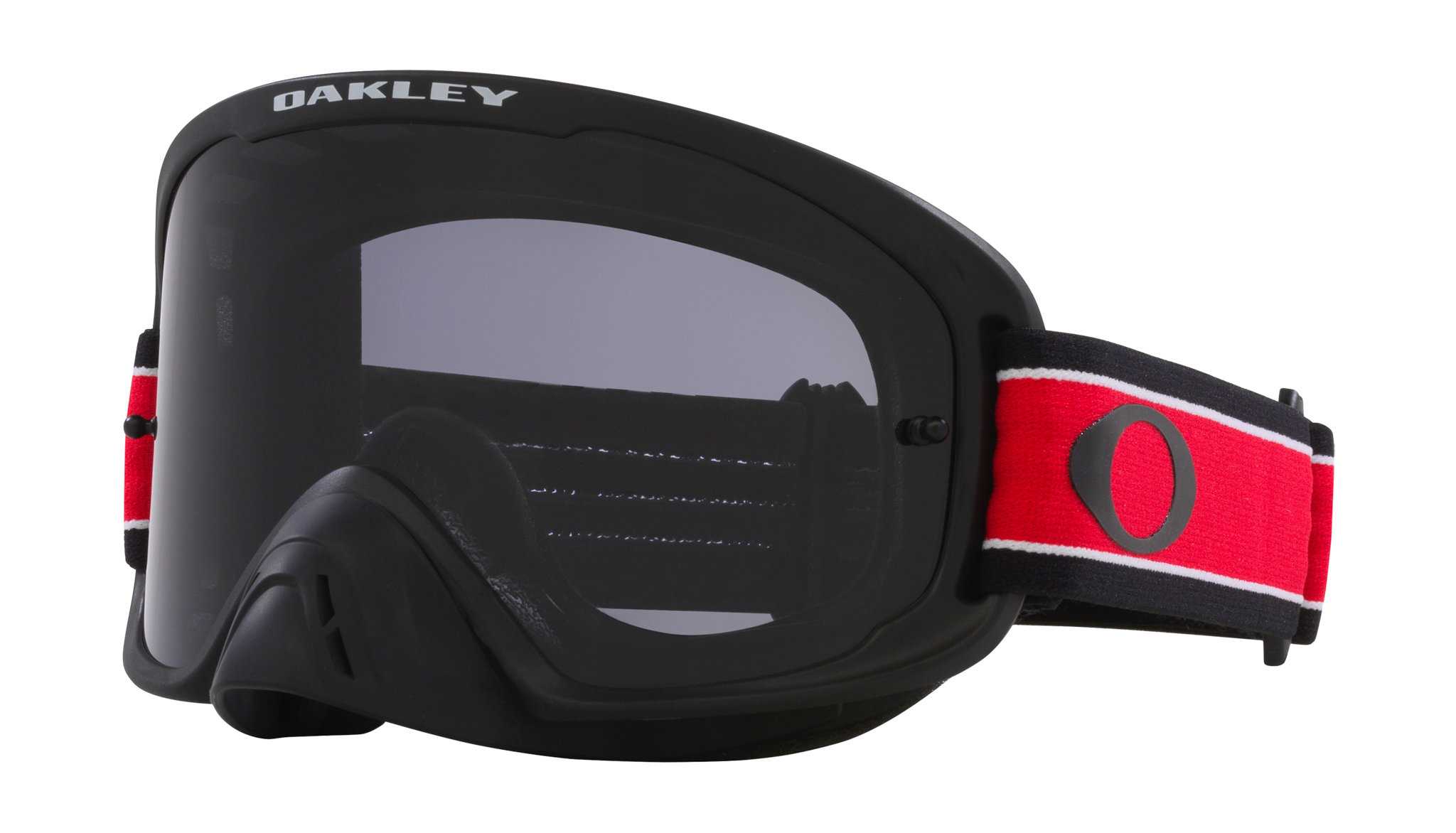 Oakley Crossbril O-frame 2.0 Red Stripe - Donker Grijs Lens
