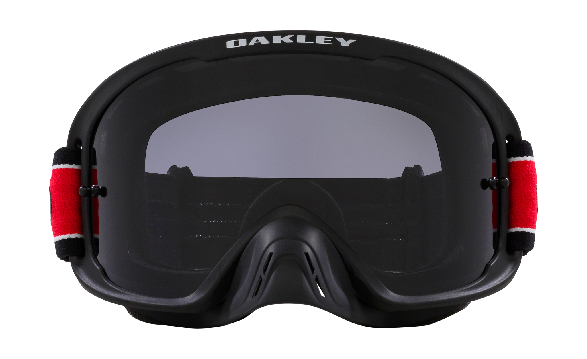 Oakley Crossbril O-frame 2.0 Red Stripe - Donker Grijs Lens