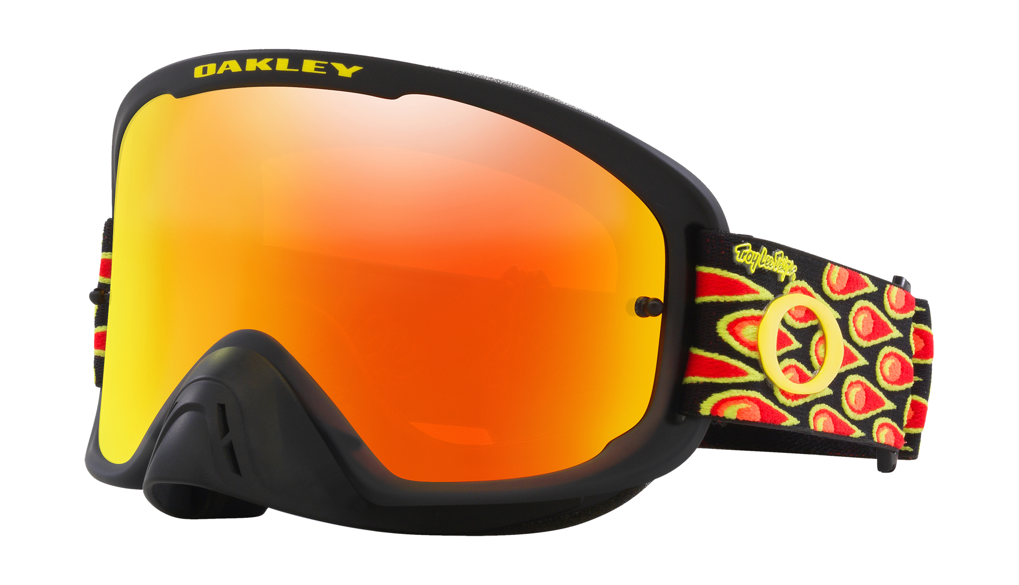 Oakley Crossbril O-frame 2.0 TLD Black Bubbles - Fire Iridium Lens