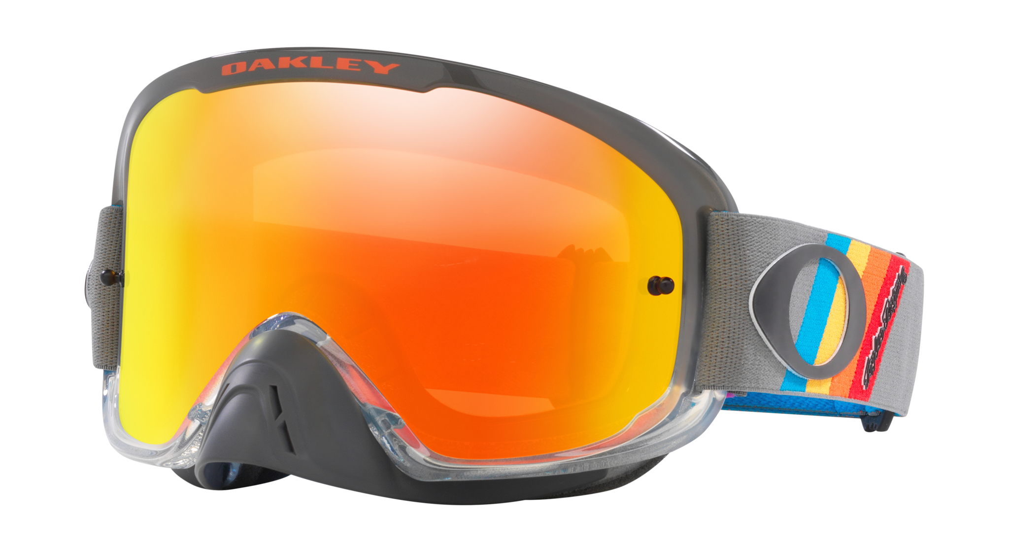 Oakley Crossbril O-frame 2.0 TLD Grey Stripes - Fire Iridium Lens