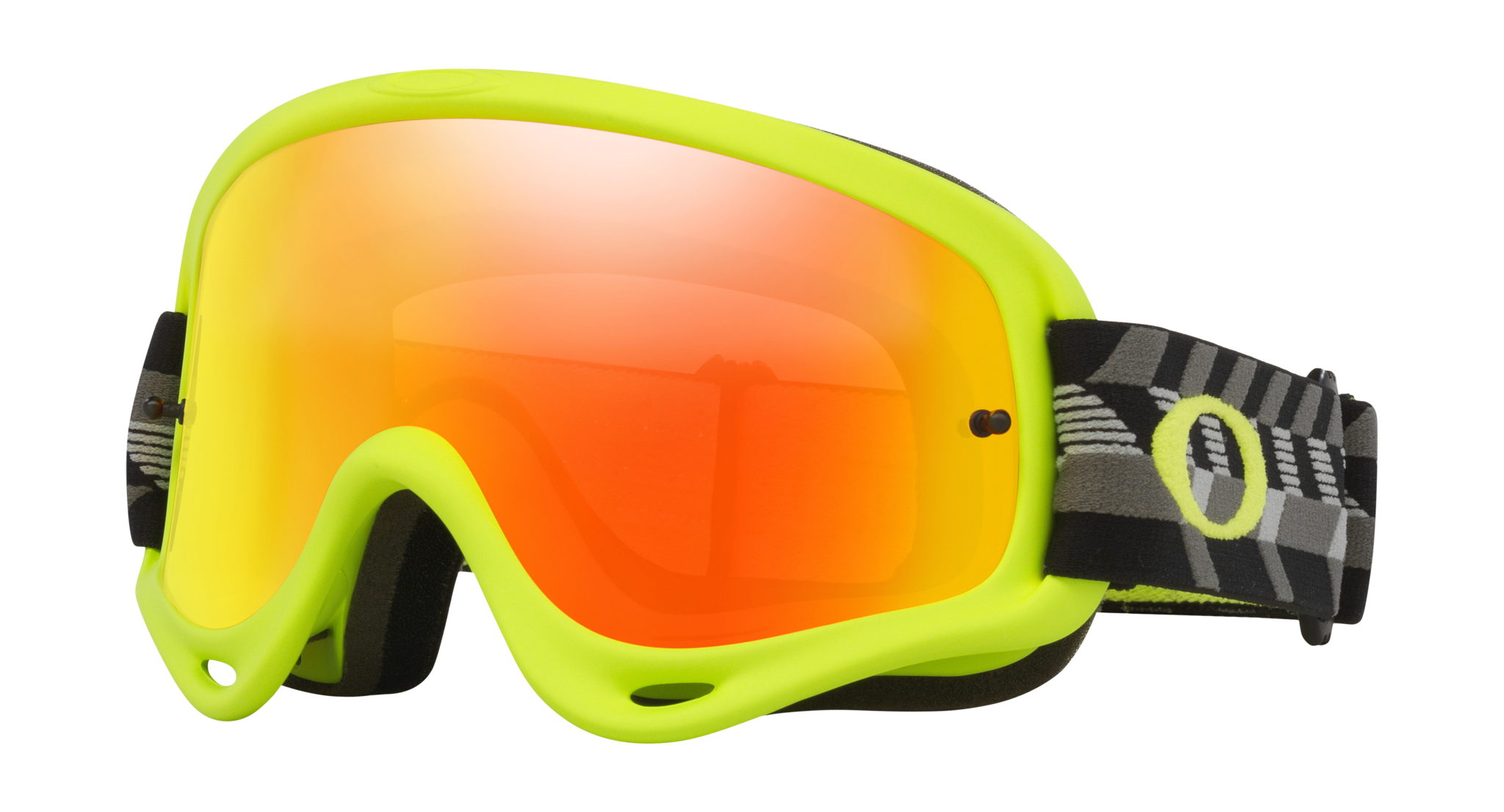 Oakley Crossbril O-frame Black Empire - Fire Iridium Lens