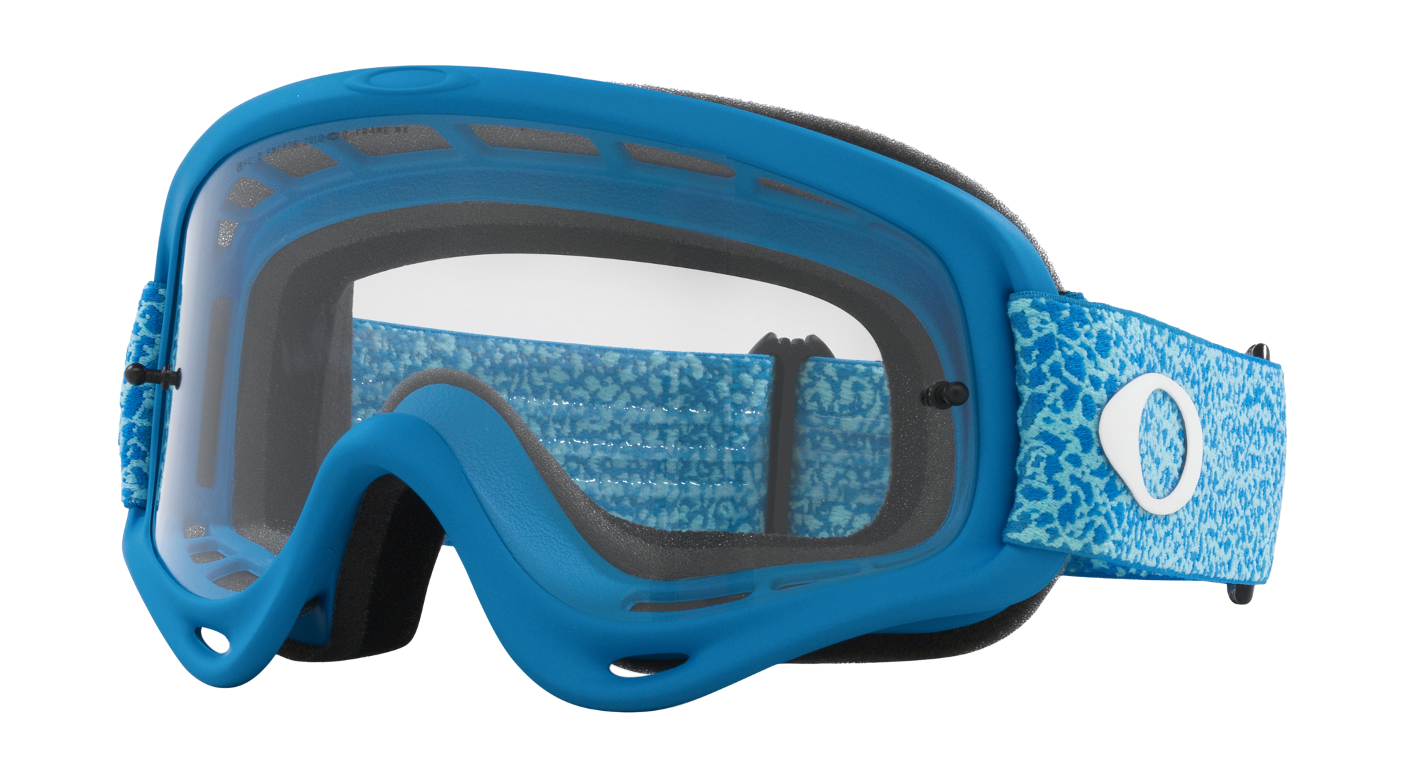 Oakley Crossbril O-frame Blue Crackle - Clear Lens