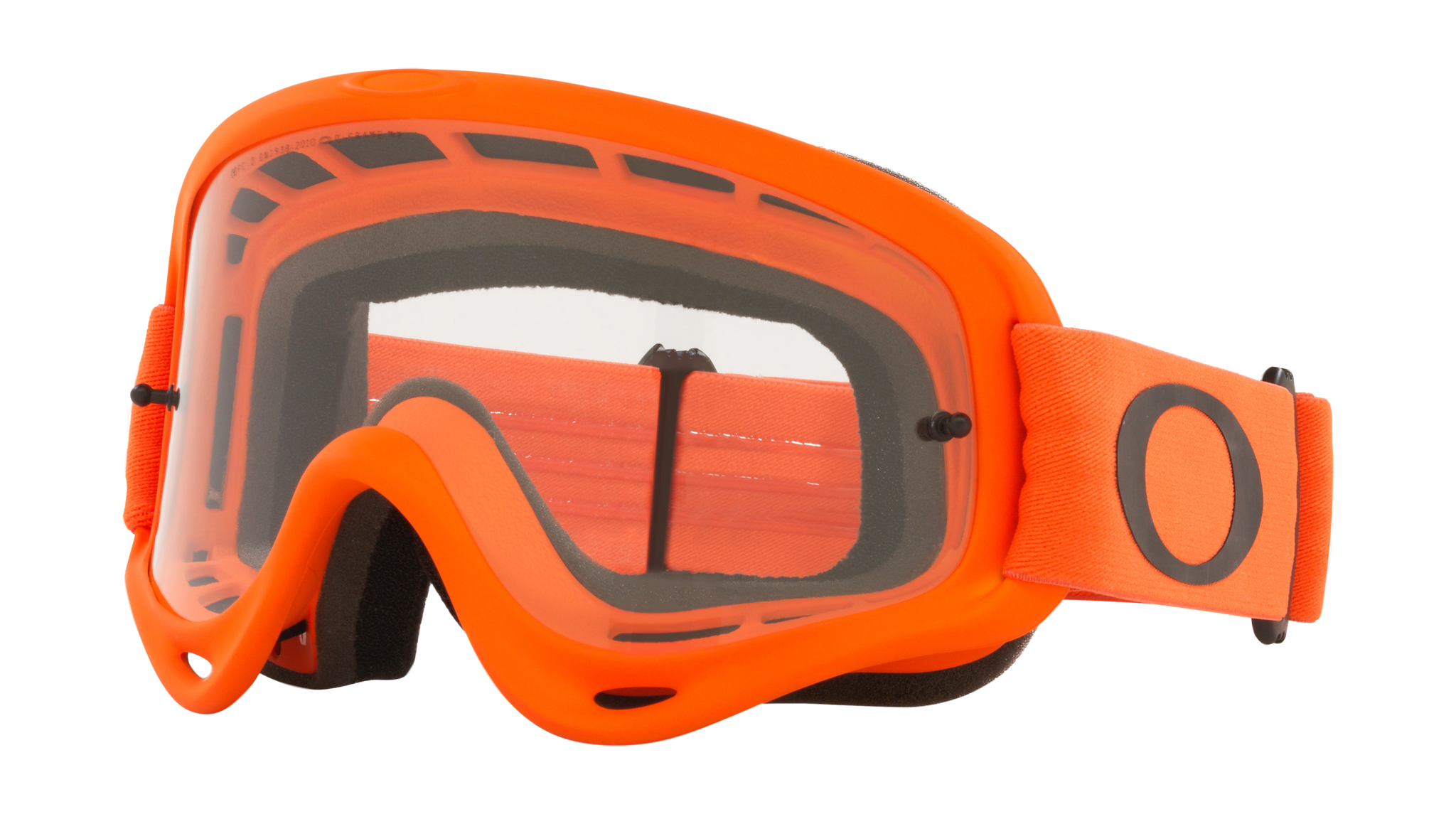 Oakley Crossbril O-frame Sand Moto Orange - Clear Lens