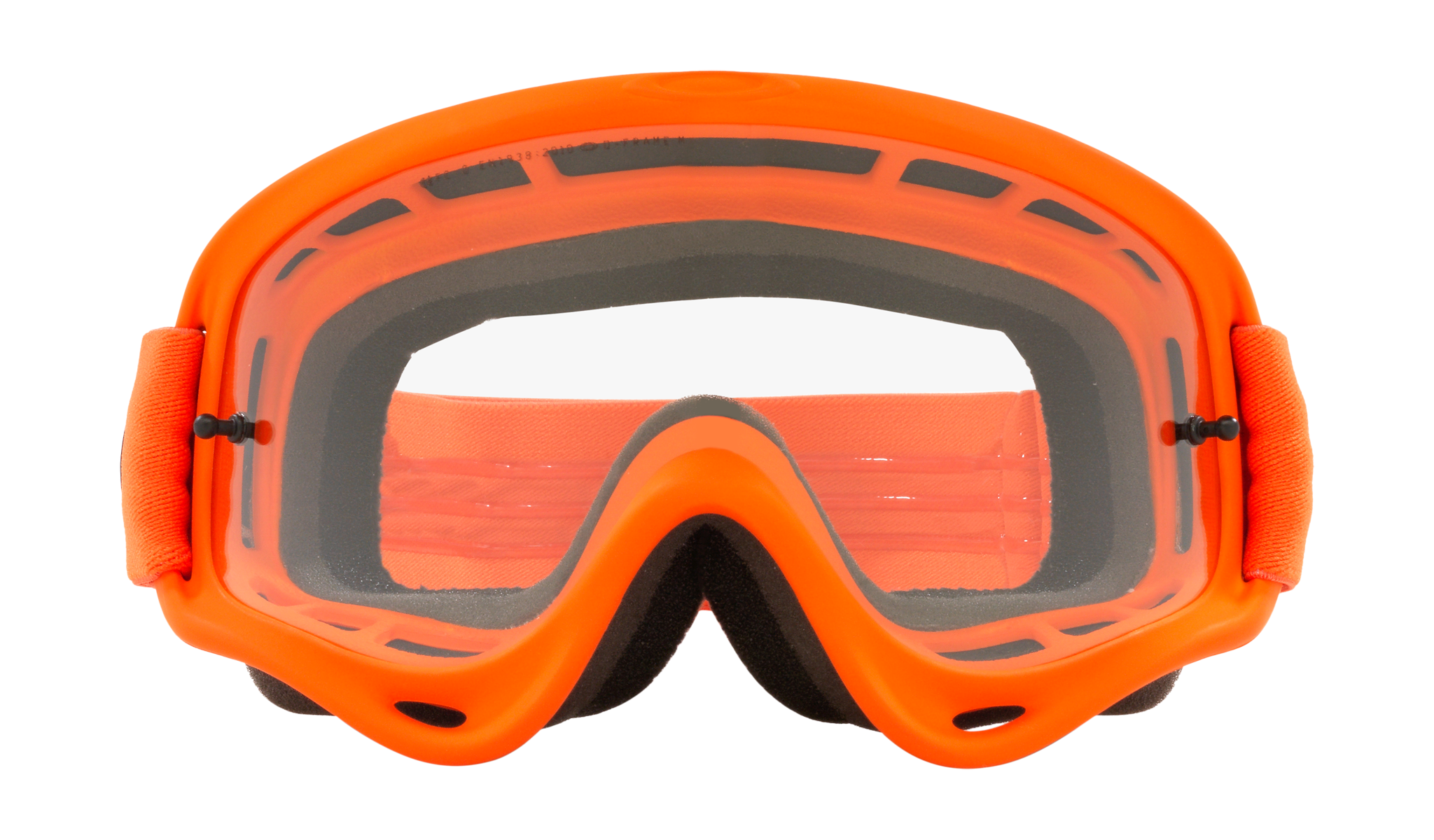 Oakley Crossbril O-frame Sand Moto Orange - Clear Lens
