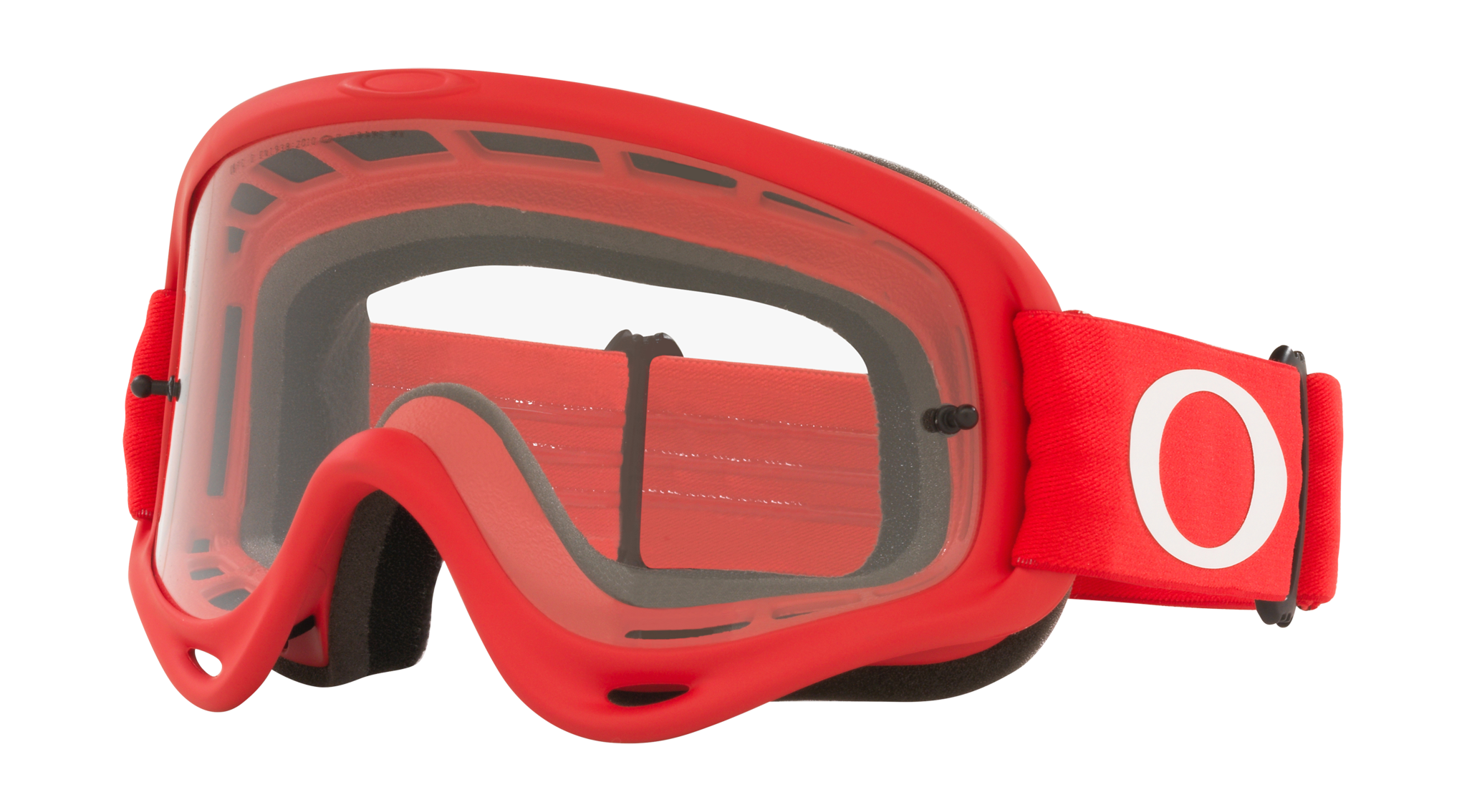 Oakley Crossbril O-frame Sand Moto Red - Clear Lens