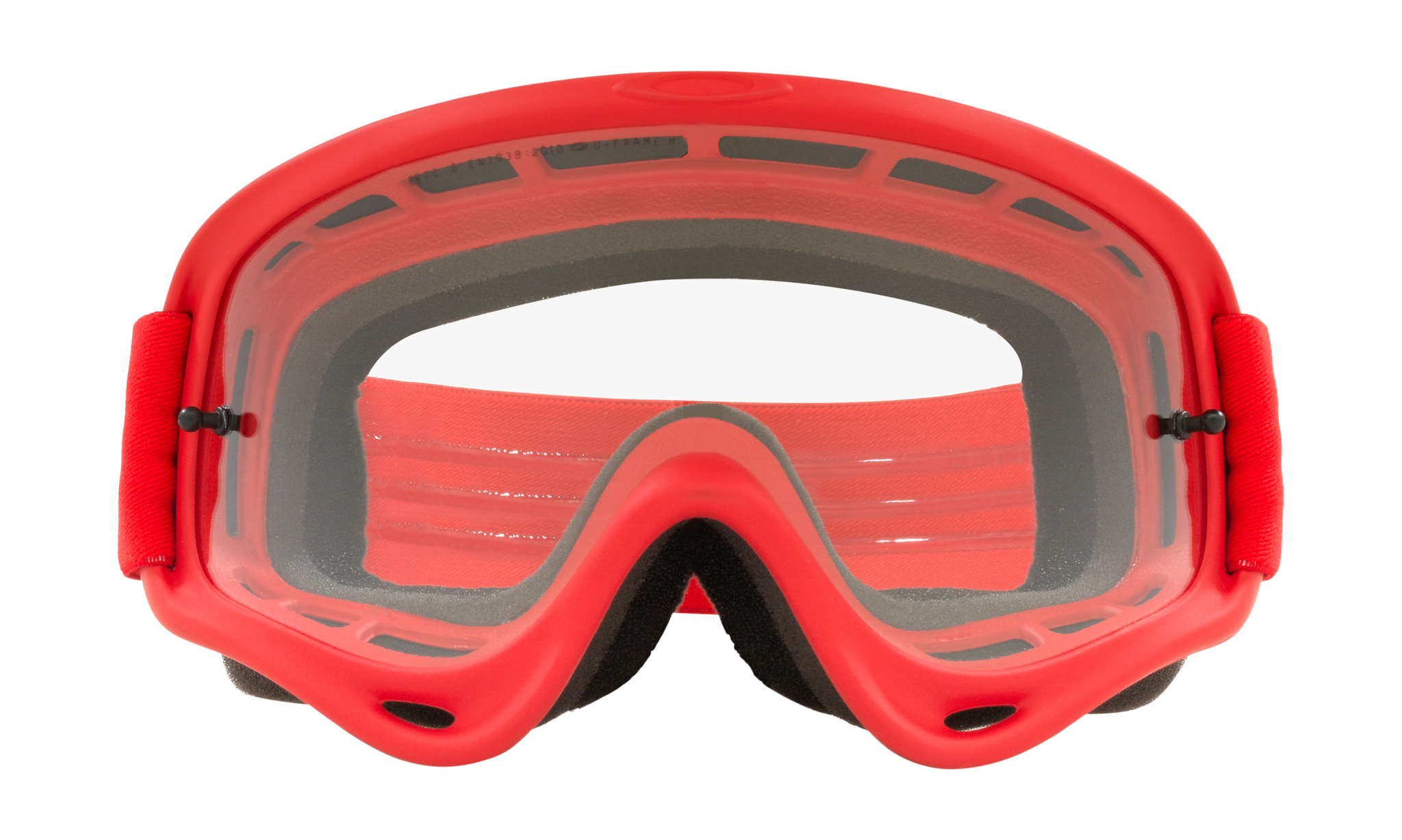 Oakley Crossbril O-frame Sand Moto Red - Clear Lens