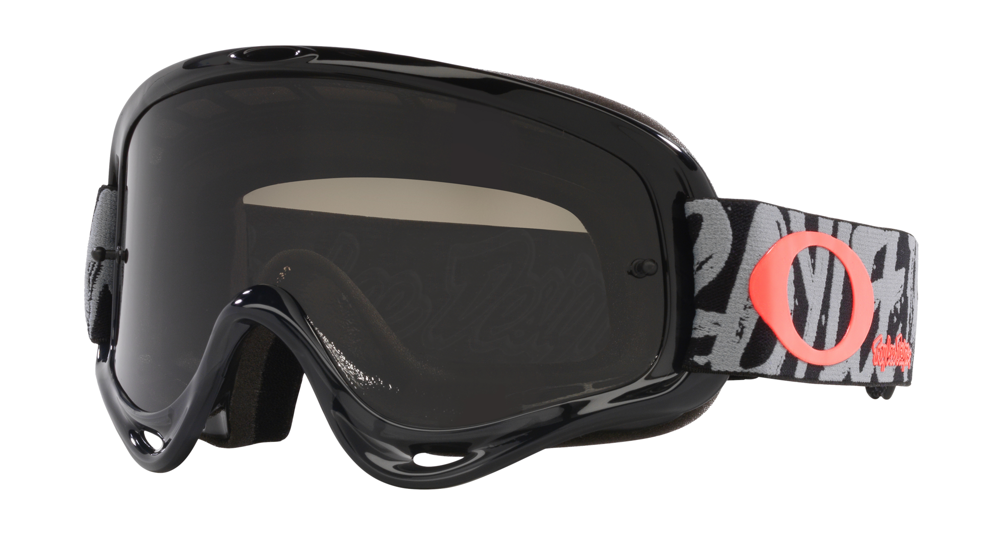 Oakley Crossbril O-frame TLD Painted Black - Donker Grijs Lens