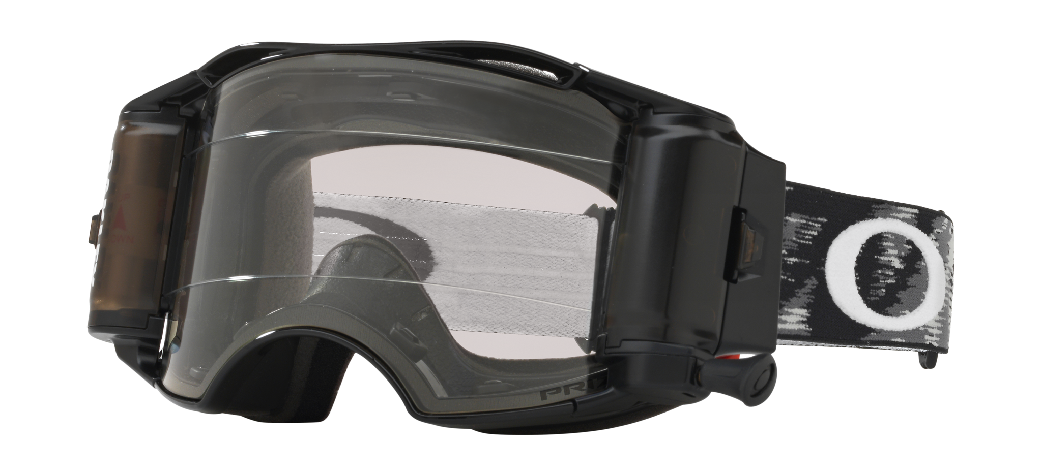 Oakley Crossbril Roll-Off Airbrake MX Matte Black Speed - Prizm Low Light Lens