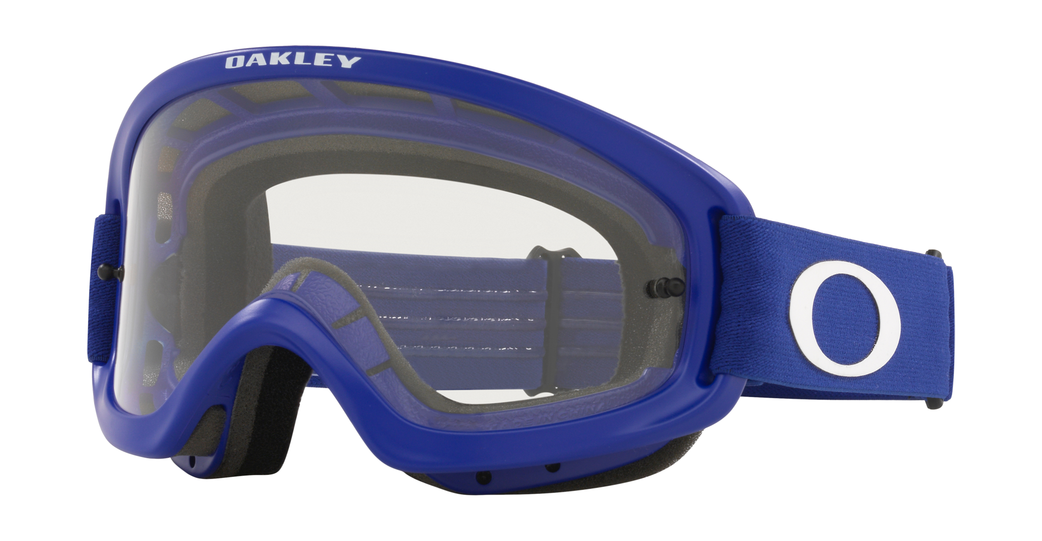 Oakley Kinder Crossbril XS O-frame 2.0 Moto Blue - Clear Lens