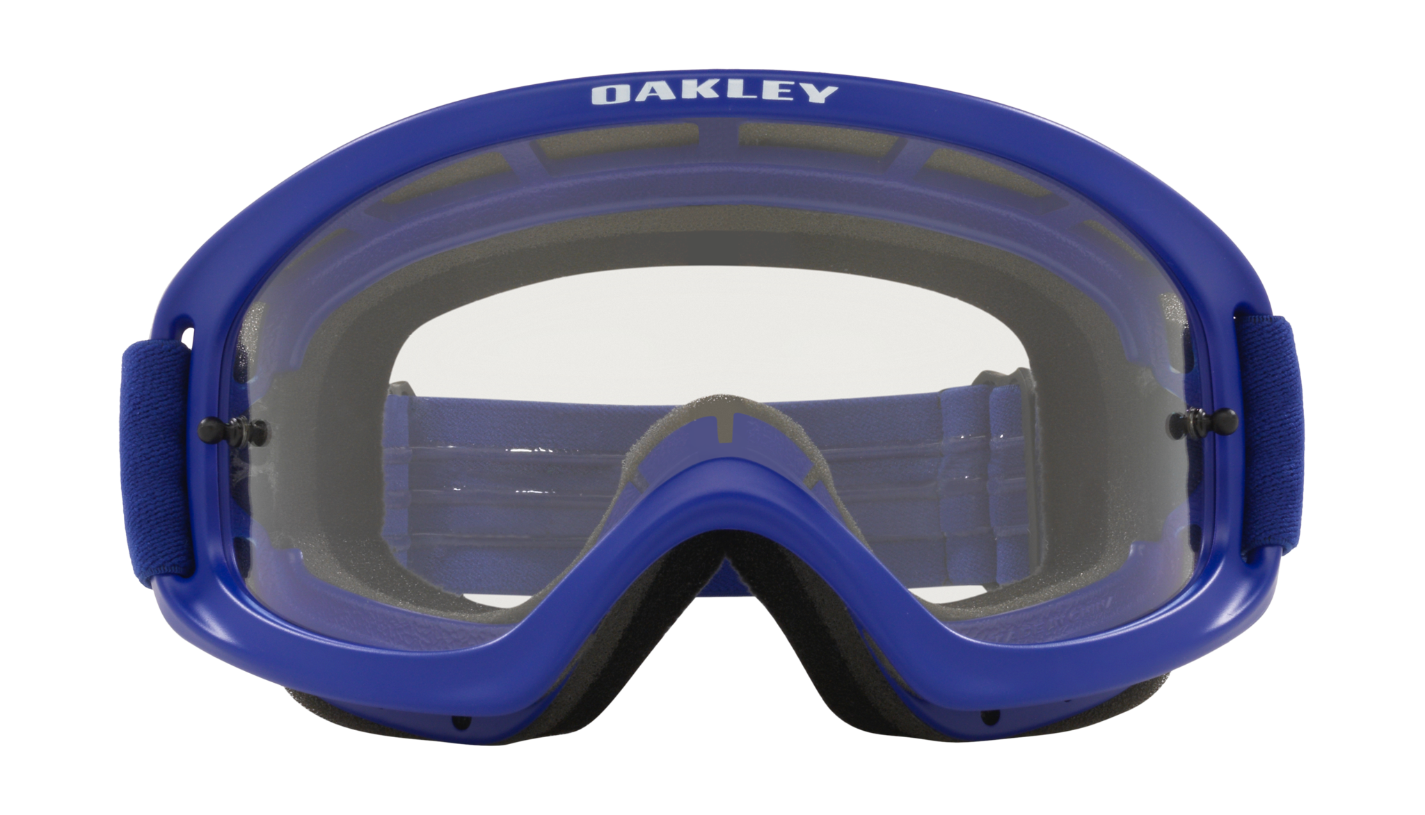 Oakley Kinder Crossbril XS O-frame 2.0 Moto Blue - Clear Lens