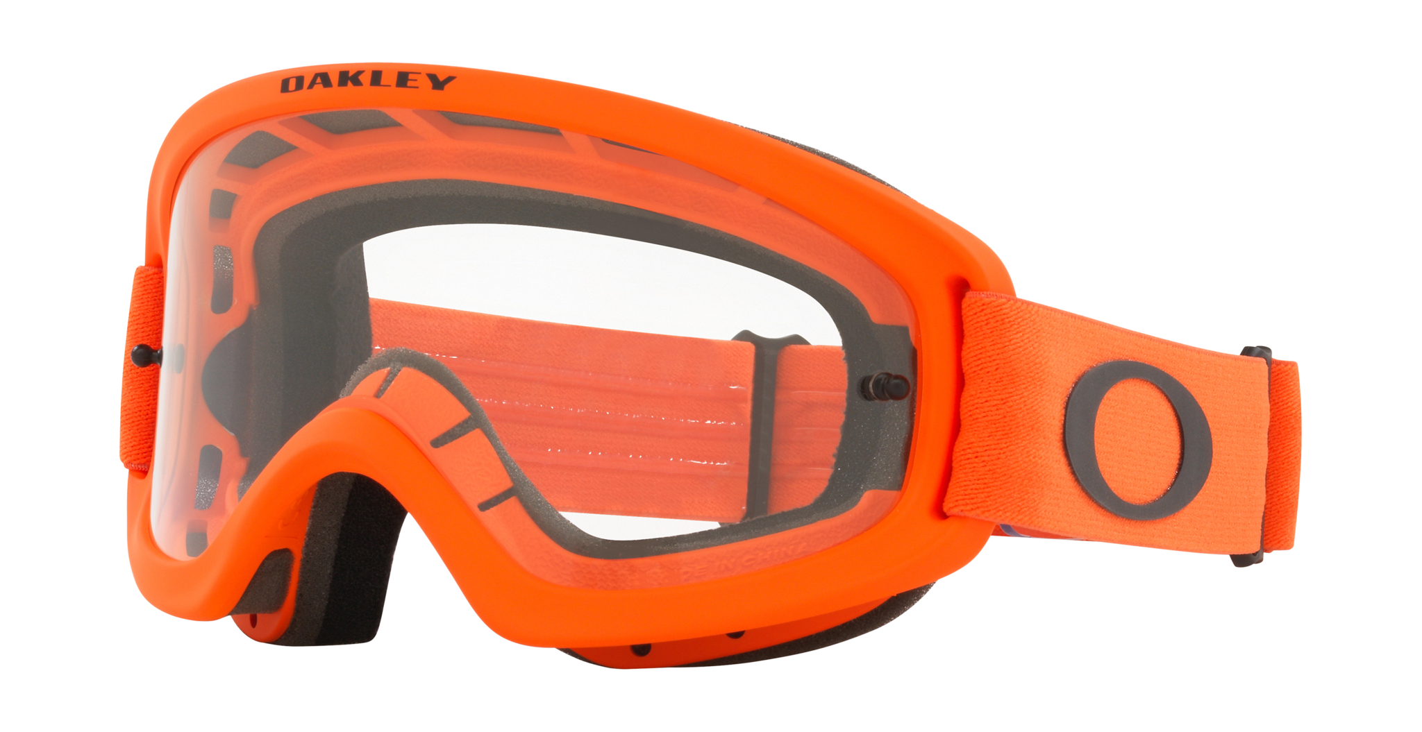 Oakley Kinder Crossbril XS O-frame 2.0 Orange - Clear Lens
