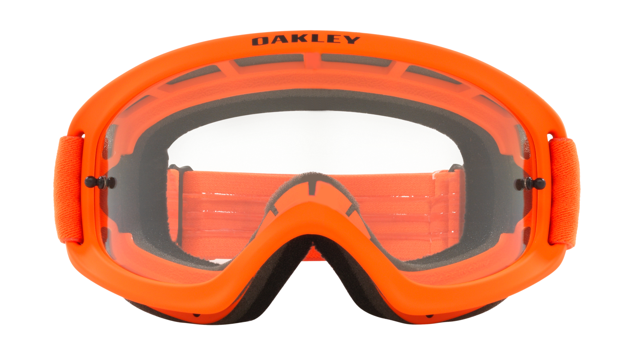 Oakley Kinder Crossbril XS O-frame 2.0 Orange - Clear Lens