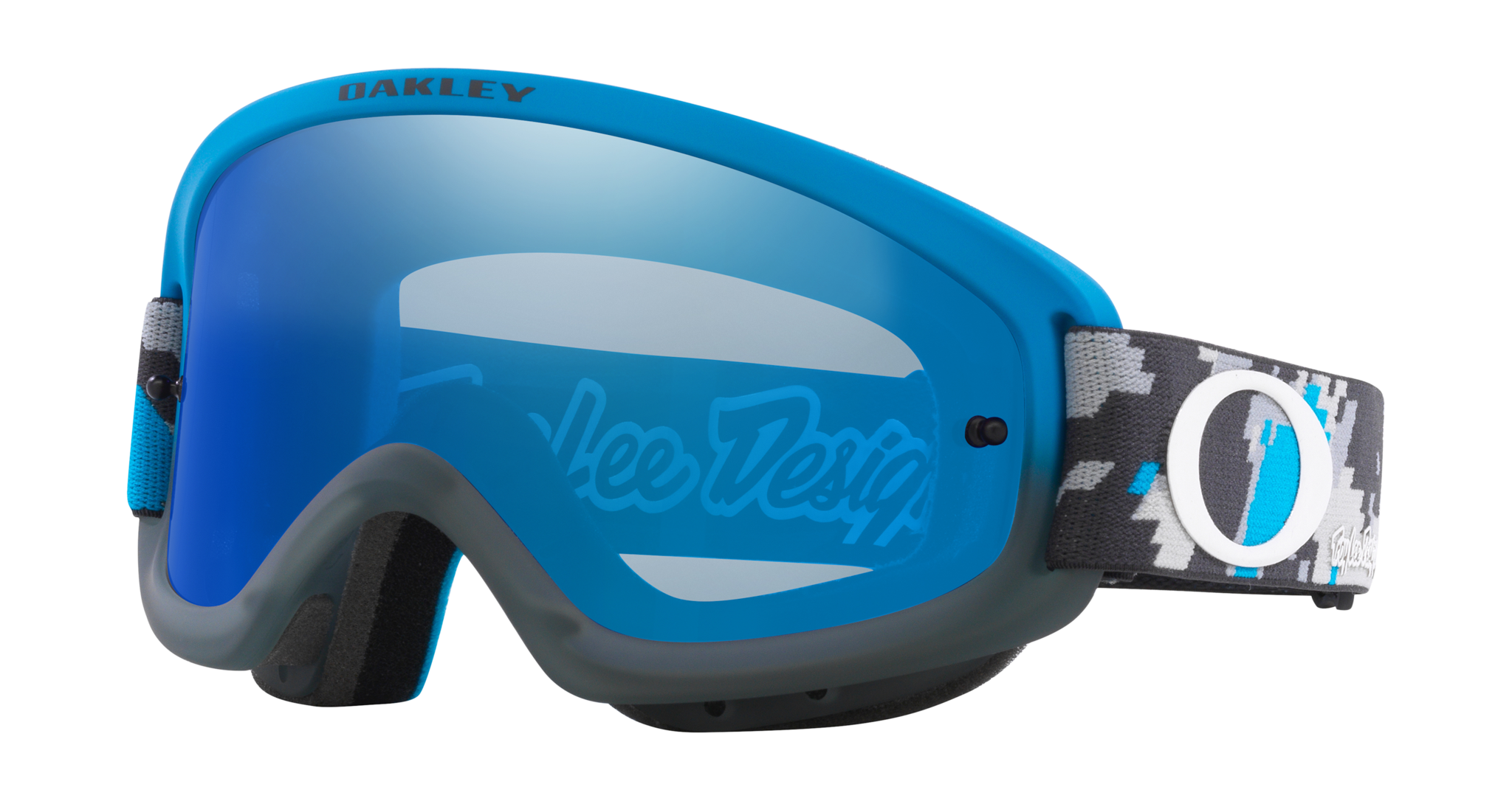 Oakley Kinder Crossbril XS O-frame 2.0 TLD Black Camo - Black Ice Iridium Lens