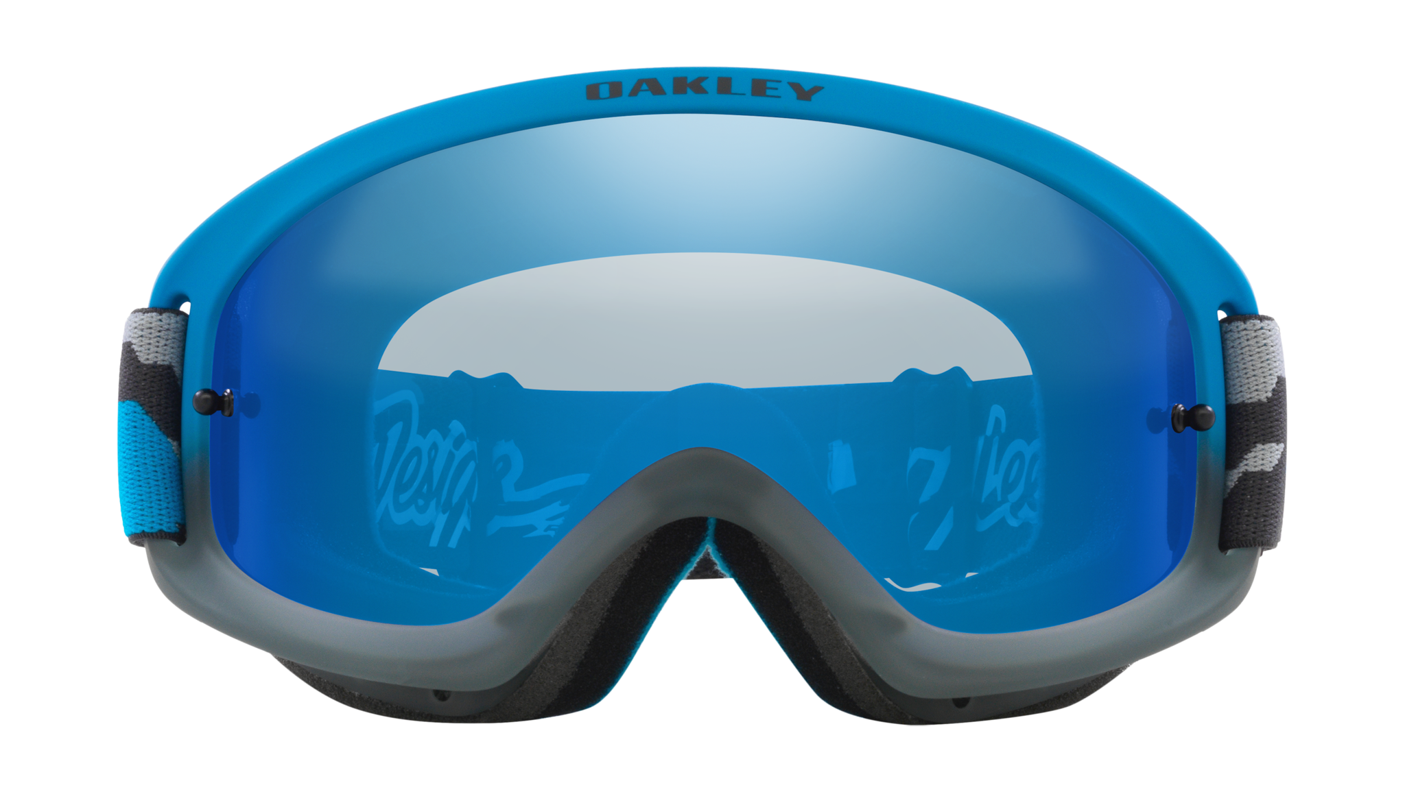 Oakley Kinder Crossbril XS O-frame 2.0 TLD Black Camo - Black Ice Iridium Lens