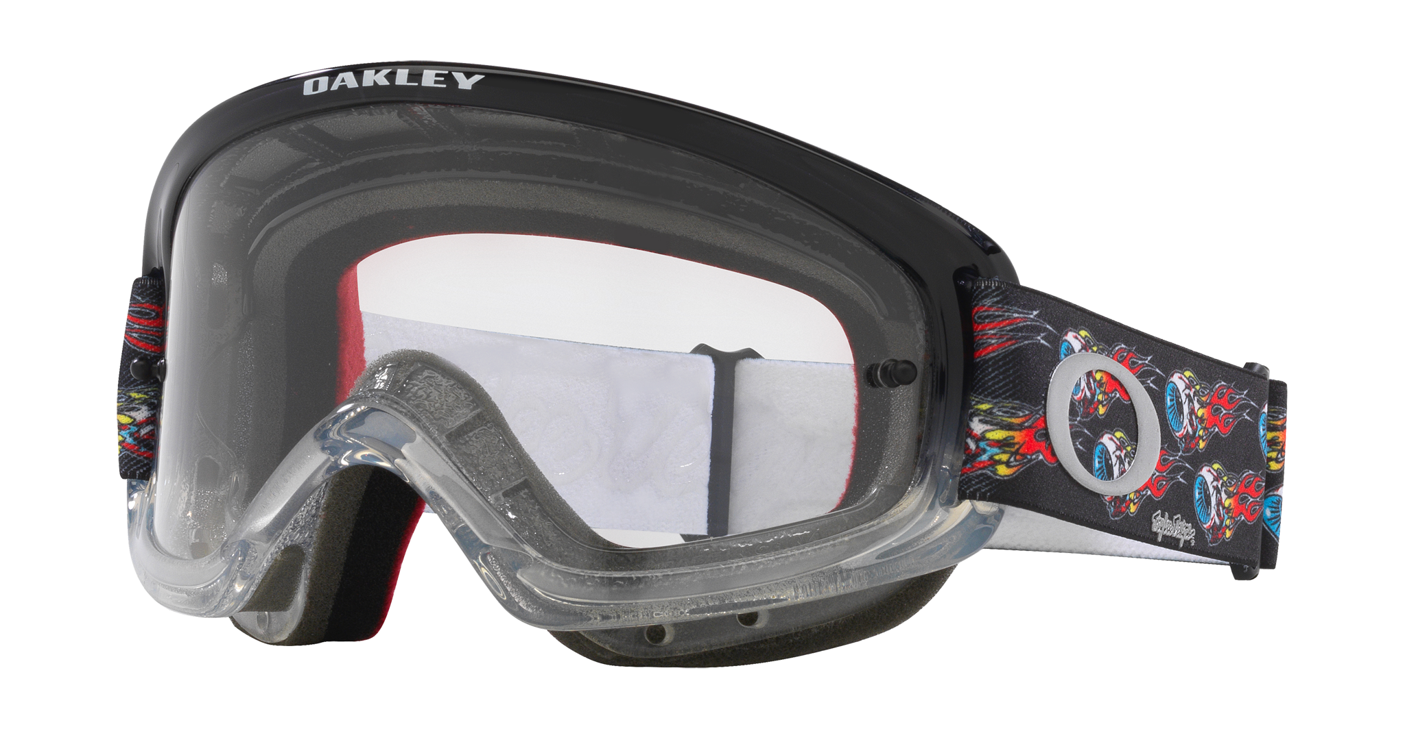 Oakley Kinder Crossbril XS O-frame 2.0 TLD Eyeballs Black - Clear Lens
