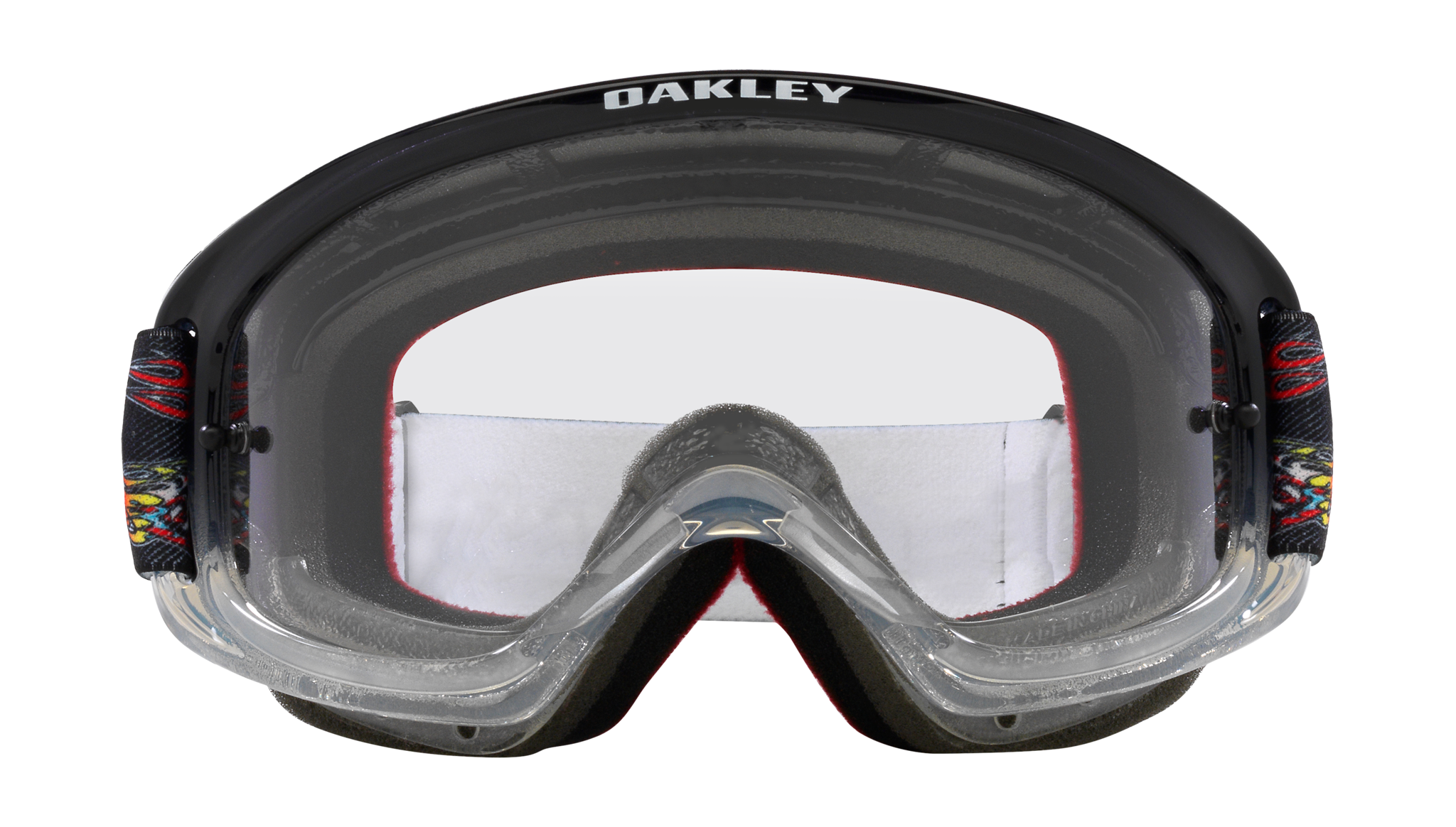 Oakley Kinder Crossbril XS O-frame 2.0 TLD Eyeballs Black - Clear Lens