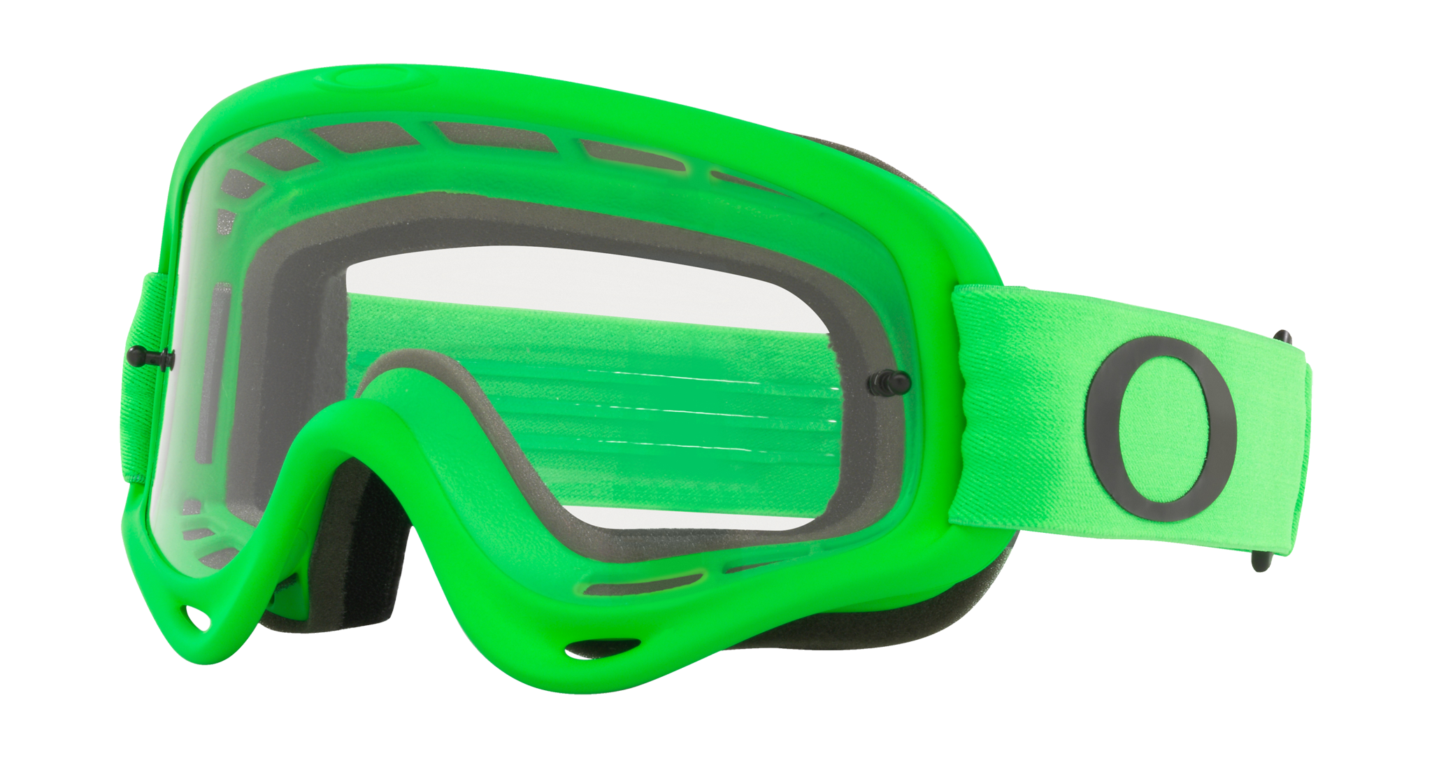 Oakley Kinder Crossbril XS O-frame Moto Green - Clear Lens