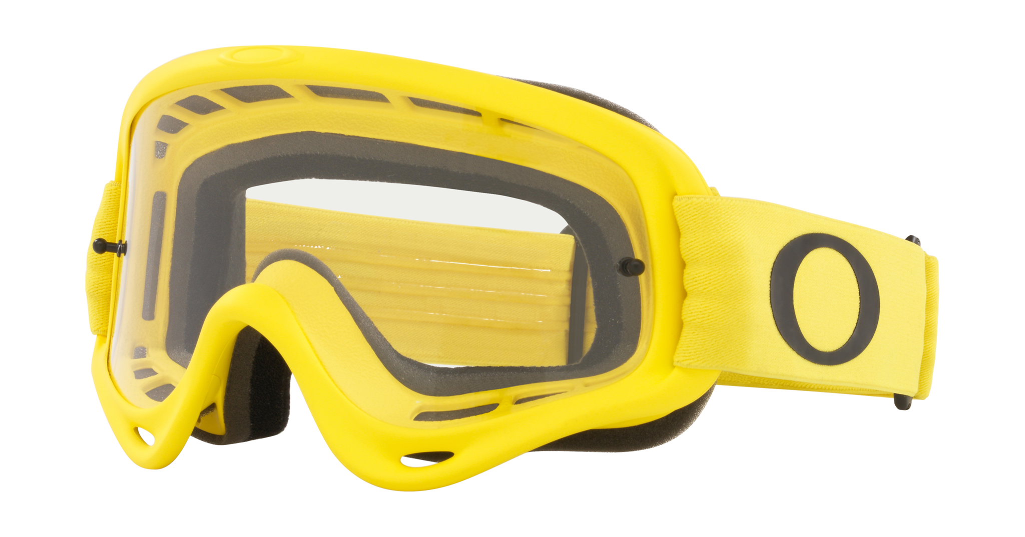 Oakley Kinder Crossbril XS O-frame Moto Yellow - Clear Lens