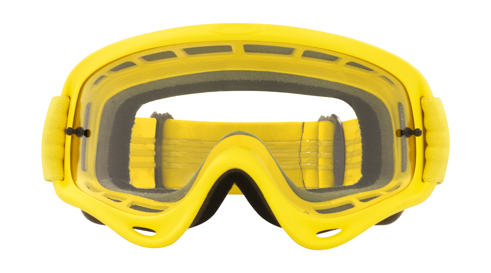 Oakley Kinder Crossbril XS O-frame Moto Yellow - Clear Lens