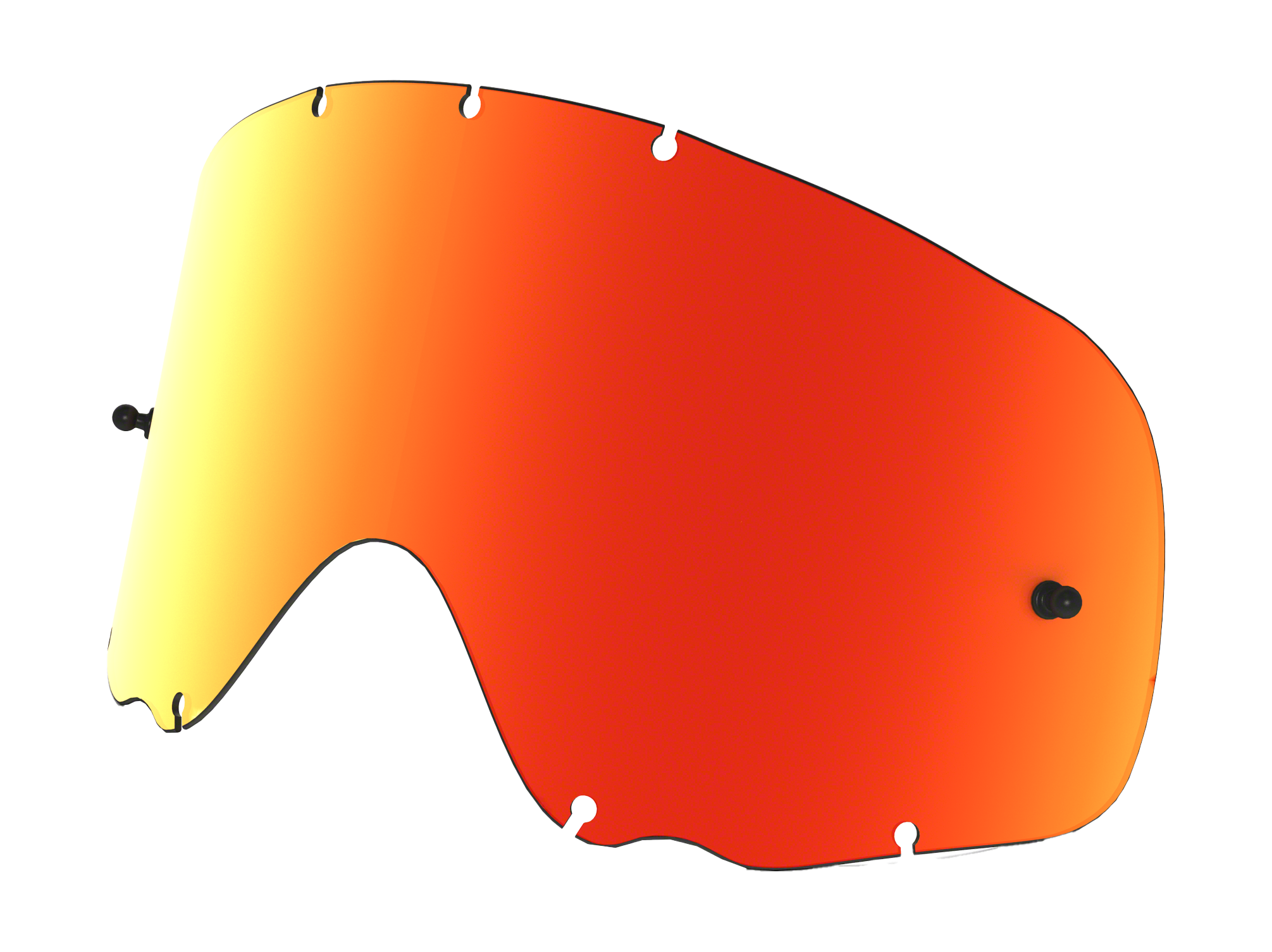 Oakley Lens Crowbar - Standaard Fire Iridium