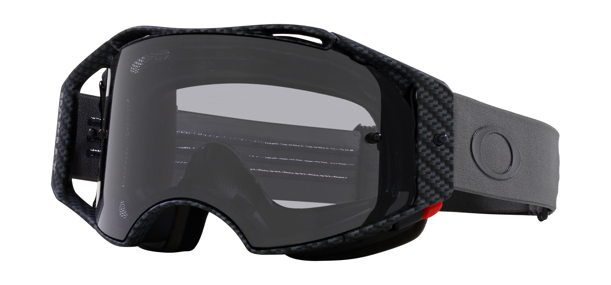 Oakley MTB Bril Airbrake Forged Iron - Licht Grijs Lens