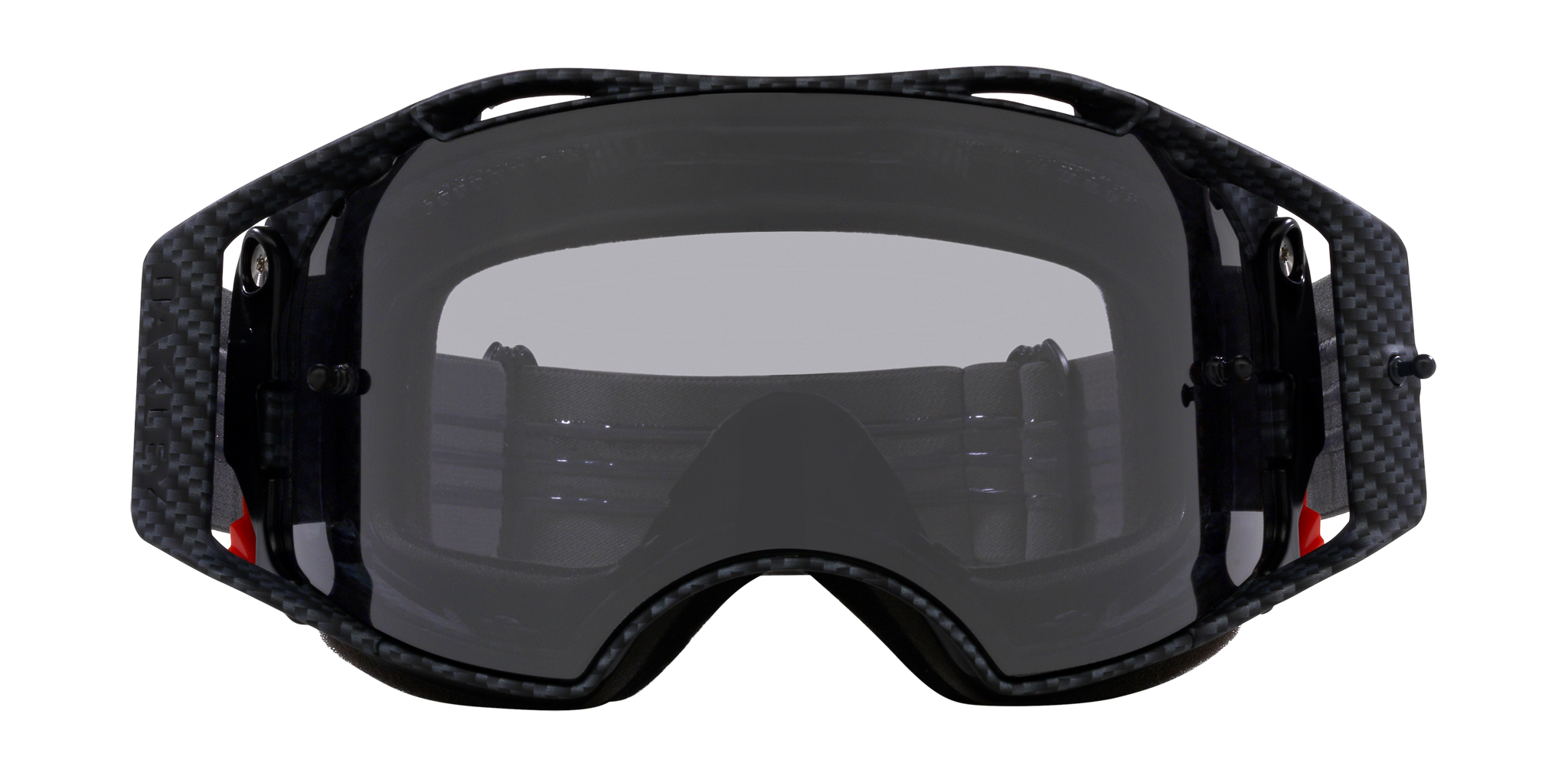 Oakley MTB Bril Airbrake Forged Iron - Licht Grijs Lens