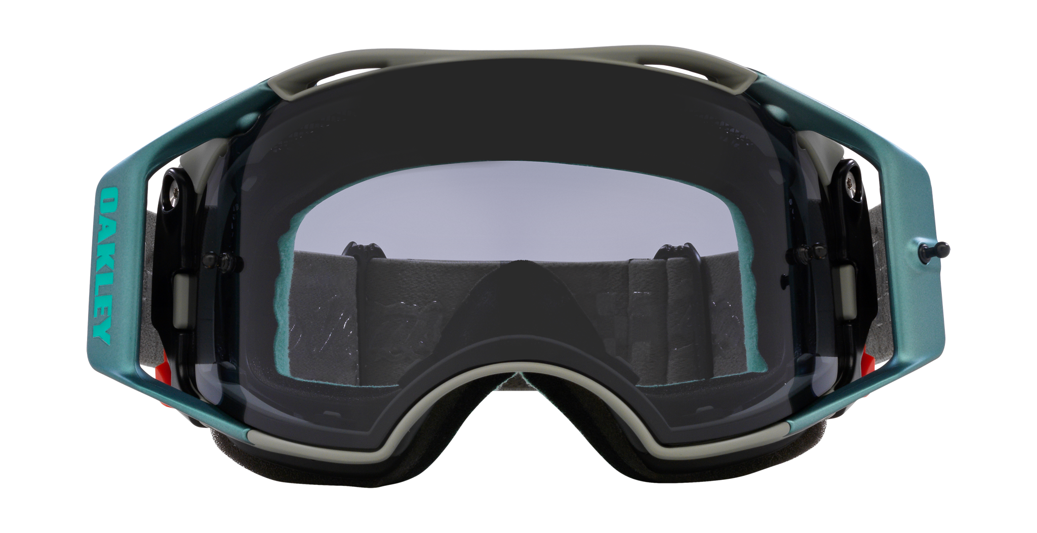 Oakley MTB Bril Airbrake TLD Tactical Green - Licht Grijs Lens