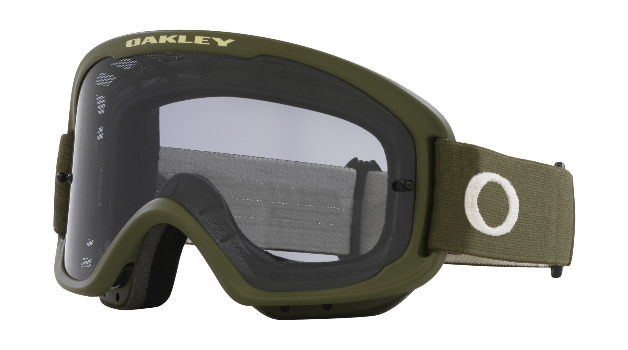Oakley MTB Bril O-frame 2.0 Dark Brush - Licht Grijs Lens