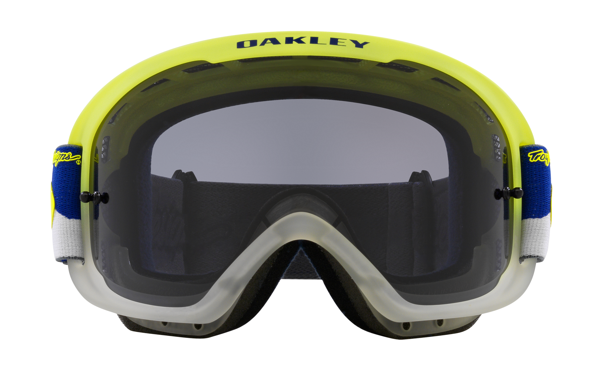 Oakley MTB Bril O-frame 2.0 TLD Blue Wings - Donker Grijs Lens