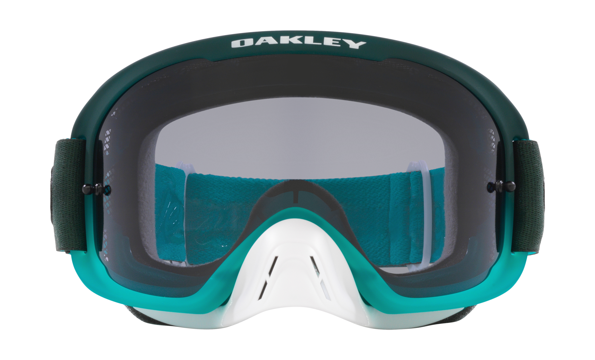 Oakley MTB Bril O-frame 2.0 TLD Green Stripes - Donker Grijs Lens