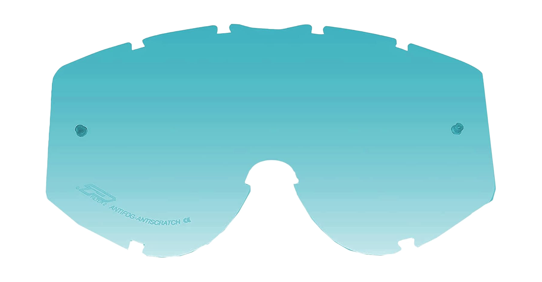 Progrip Lens 3200/3201/3204/3301 - One Side Anti Fog Licht Blauw