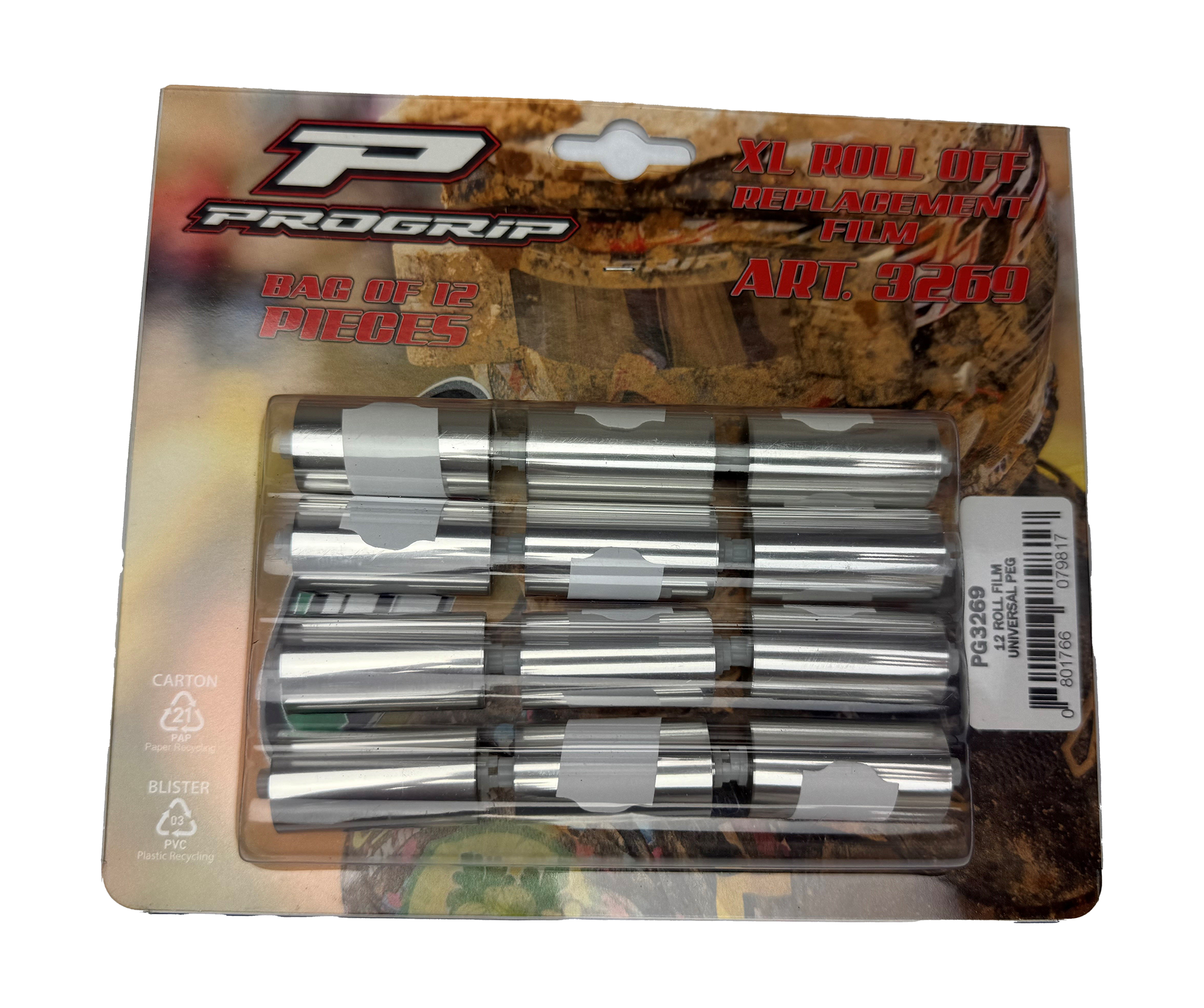 Progrip Roll-Off Rolletjes XL 3200/3201/3204/3301 - 40 mm - 12 Stuks