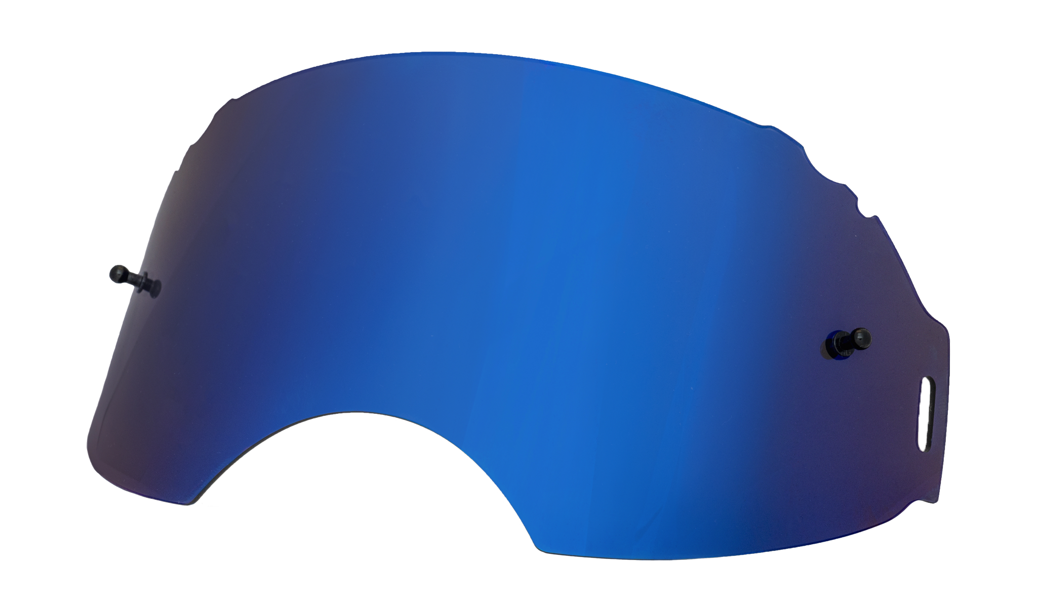 RNR Lens Oakley Airbrake MX - Injected Spiegel Blauw