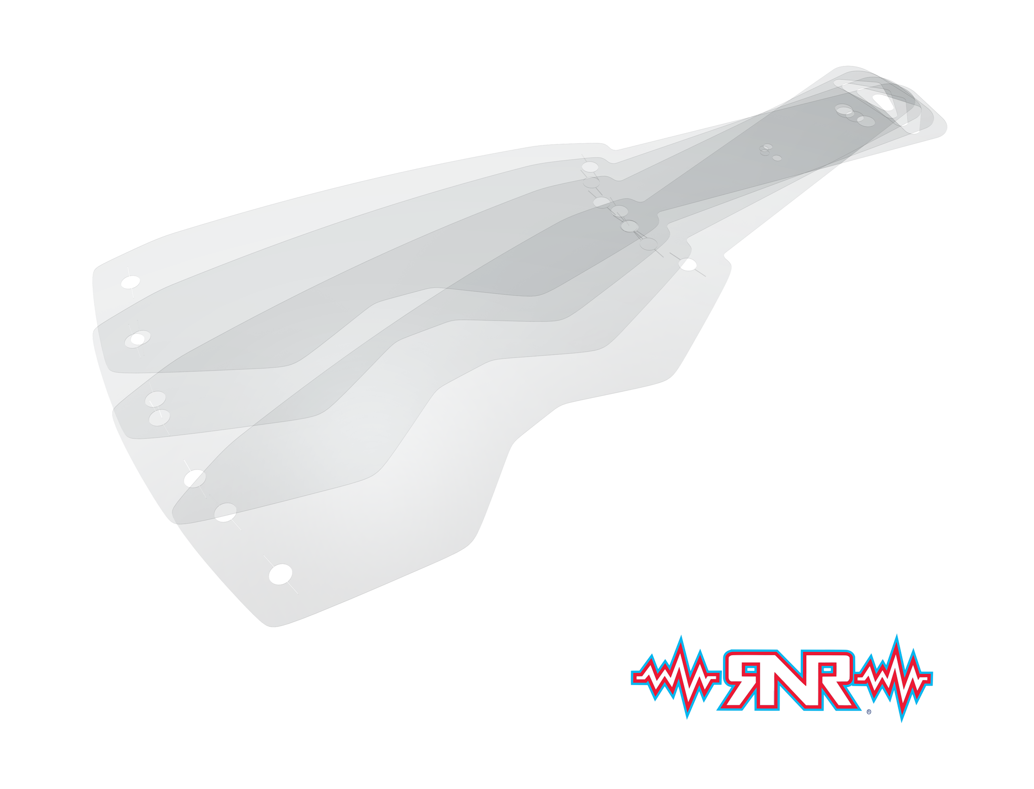 RNR Tear-Offs Standaard Scott Prospect / Fury