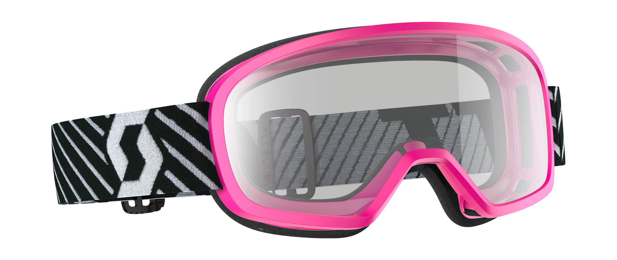 Scott Crossbril Buzz MX - Roze - Clear Lens
