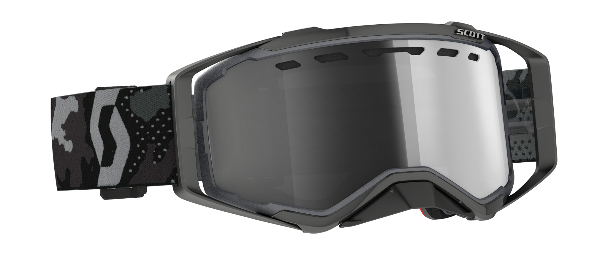 Scott Crossbril Prospect Enduro - Donker Grijs / Zwart - Light Sensitive Grijs Lens