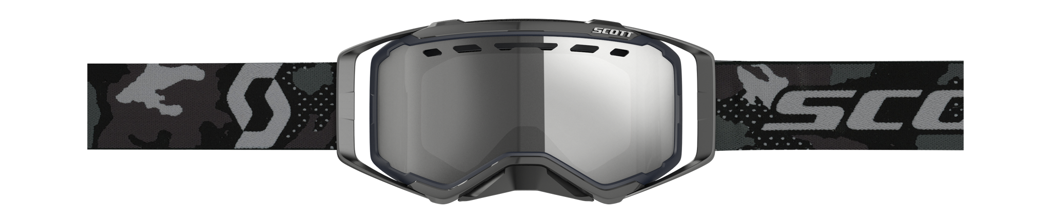 Scott Crossbril Prospect Enduro - Donker Grijs / Zwart - Light Sensitive Grijs Lens