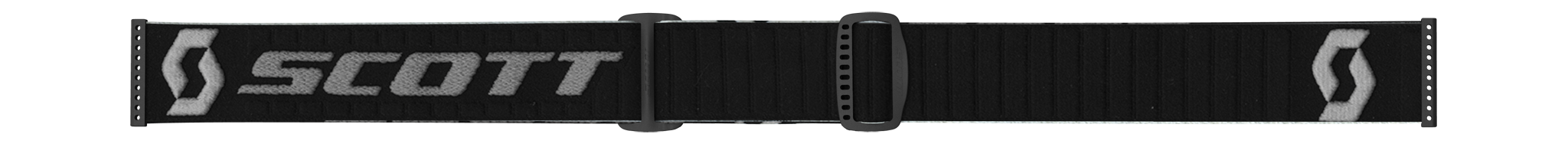 Scott Crossbril Roll-Off Split OTG WFS - Zwart / Grijs - Clear Lens