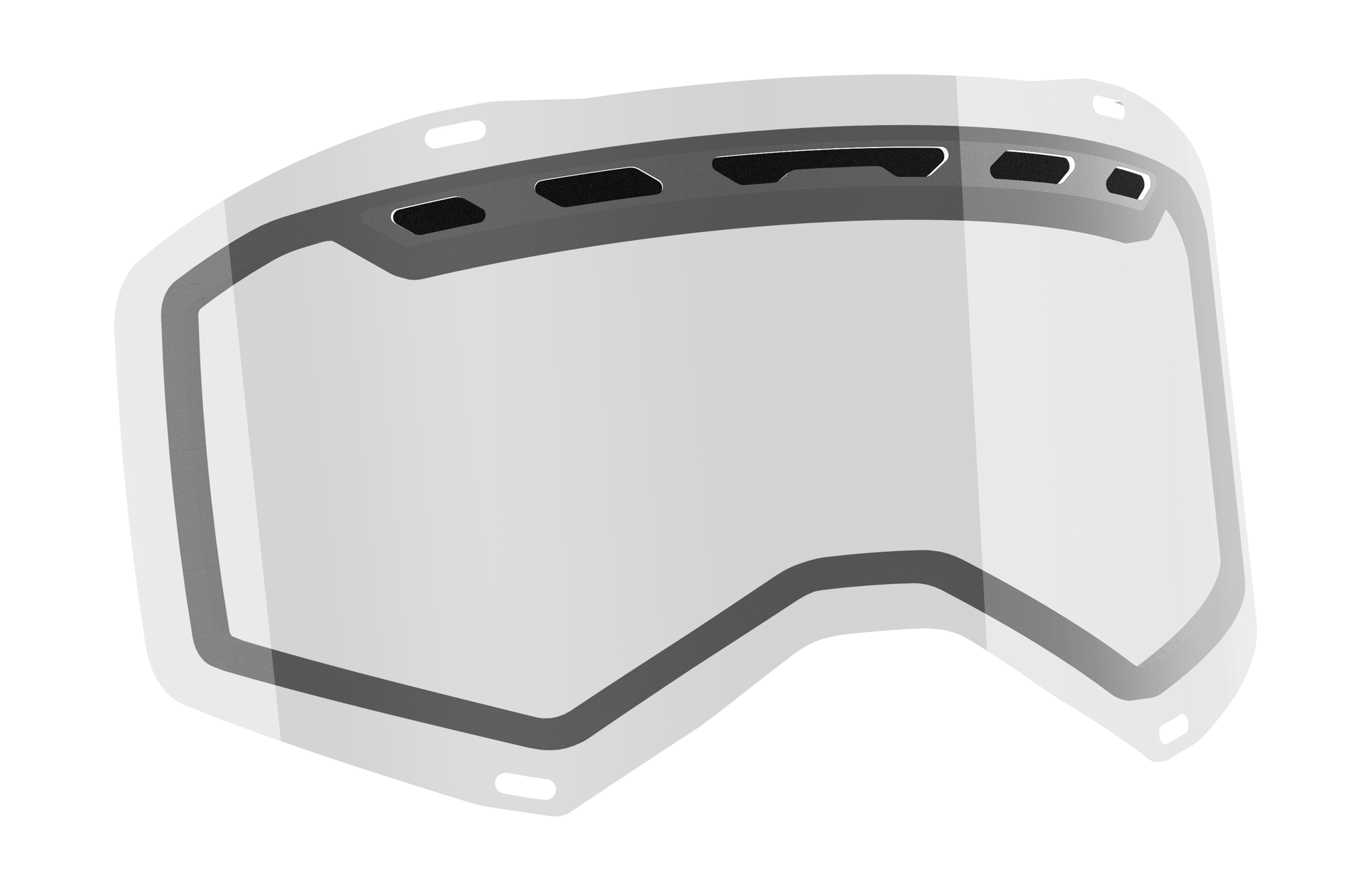 Scott Lens Prospect / Fury - Dual Vented Clear