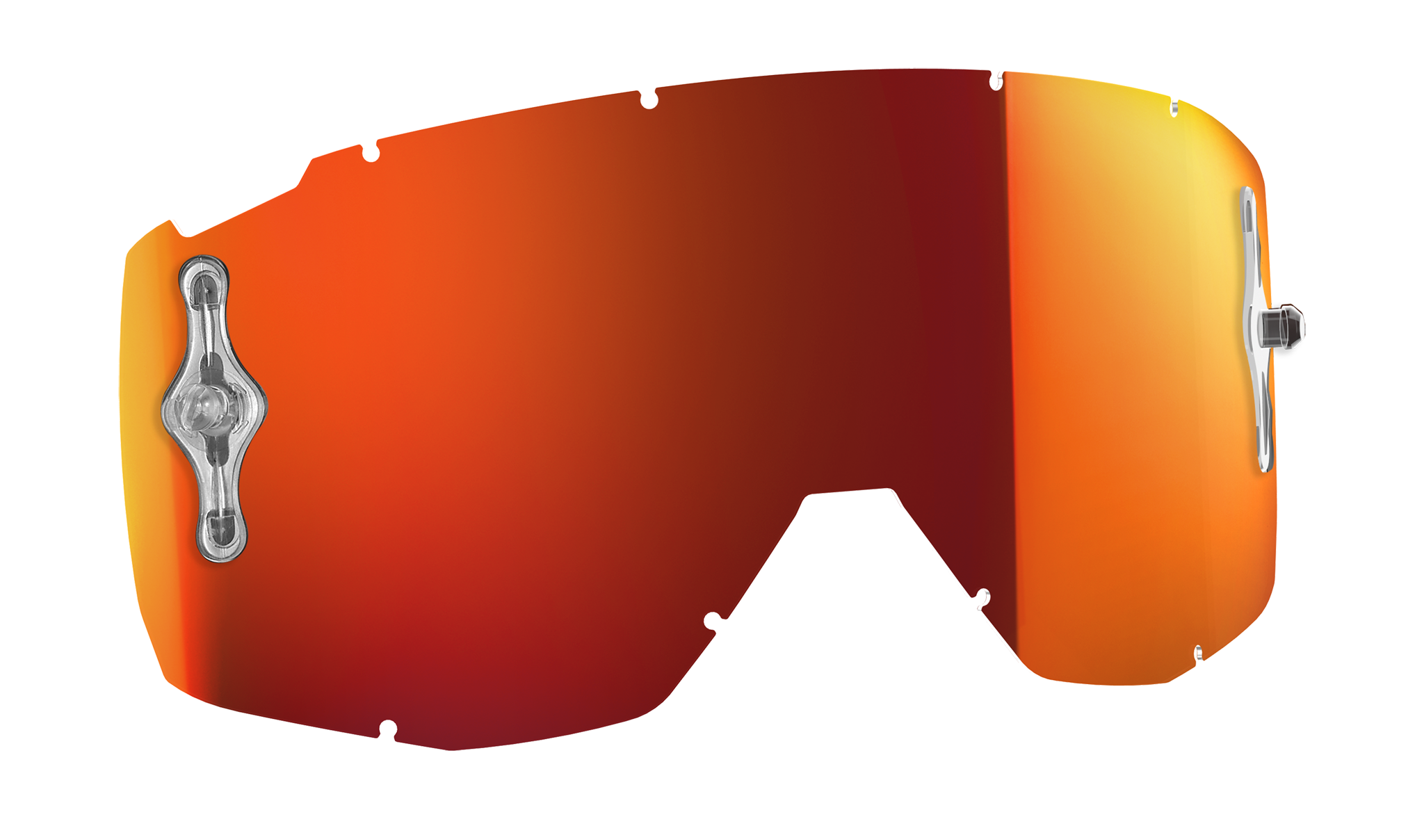 Scott Lens Works Hustle/Primal/Split OTG - Standaard Spiegel Oranje