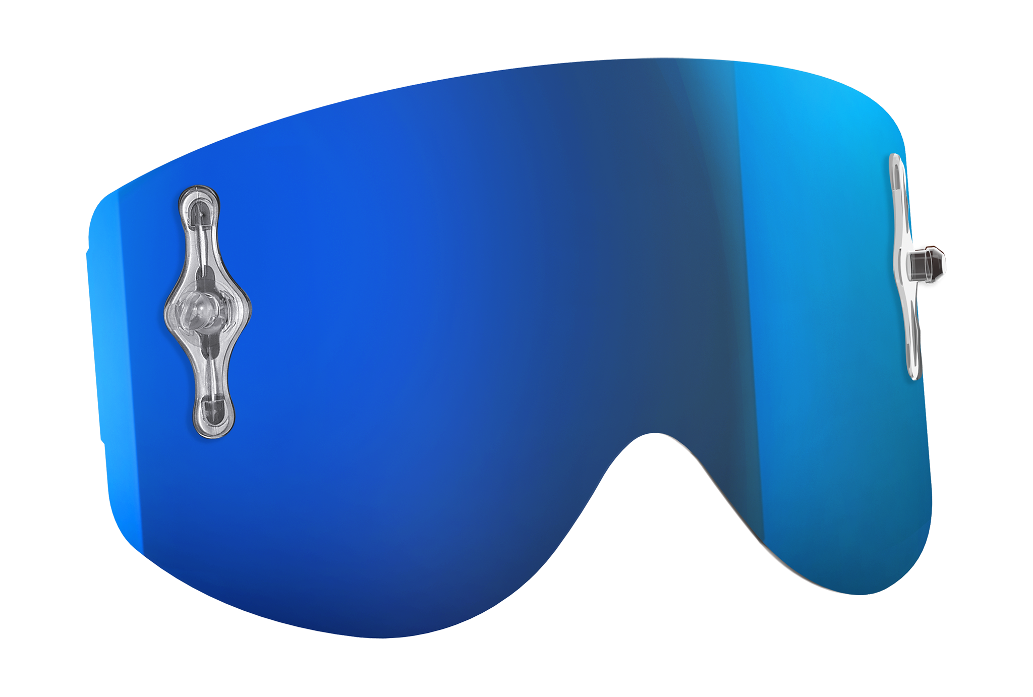 Scott Lens Works Recoil Xi / 80's - Standaard Spiegel Electric Blauw