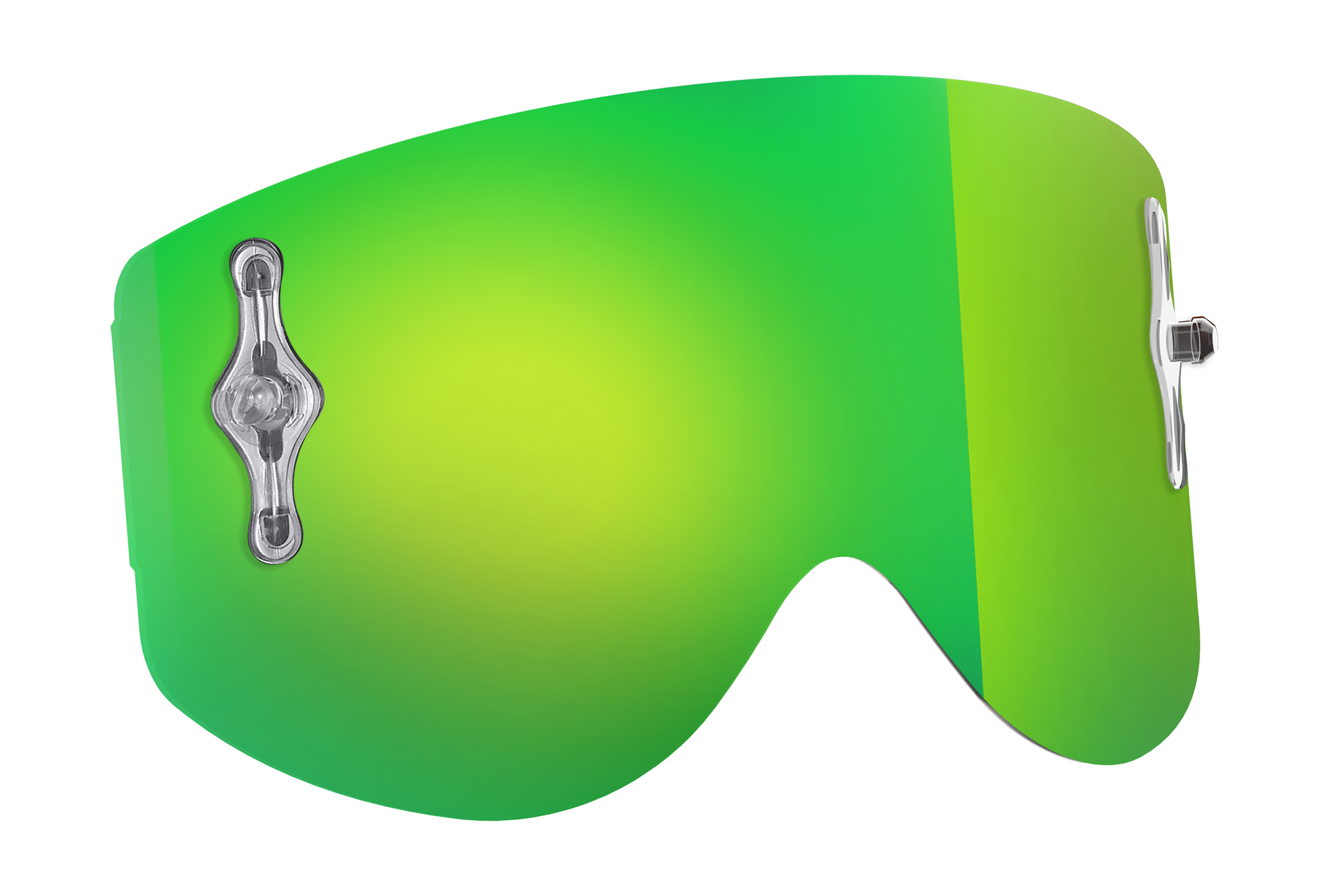 Scott Lens Works Recoil Xi / 80's - Standaard Spiegel Groen