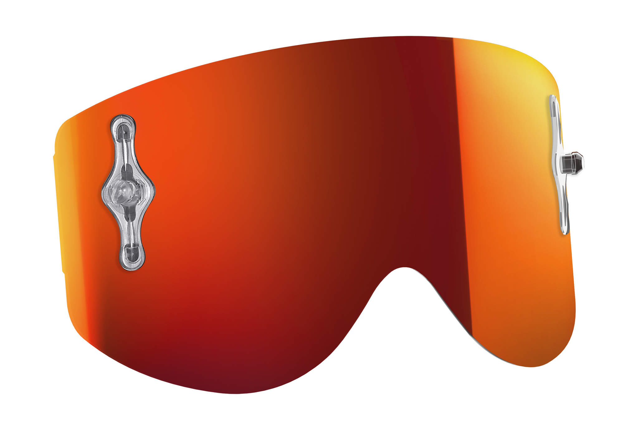 Scott Lens Works Recoil Xi / 80's - Standaard Spiegel Oranje