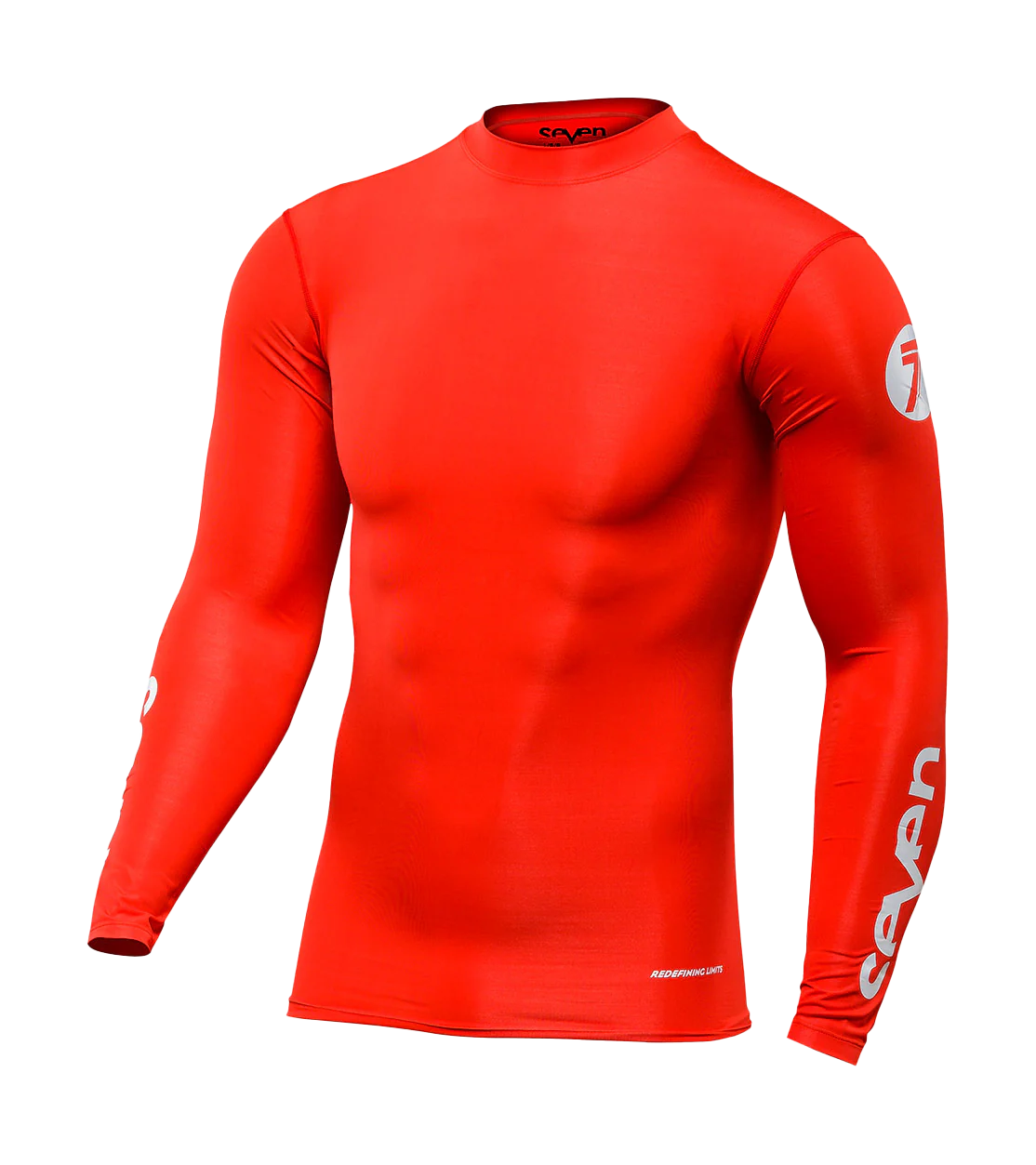 Seven Compressie Shirt Zero Blade - Rood
