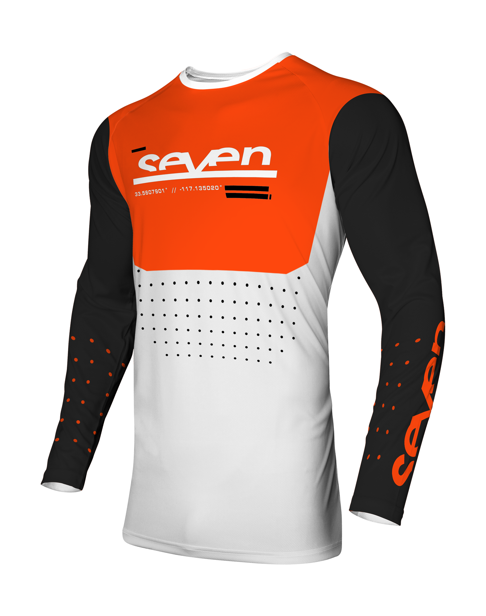 Seven Crosskleding Vox Aperture - Wit / Oranje